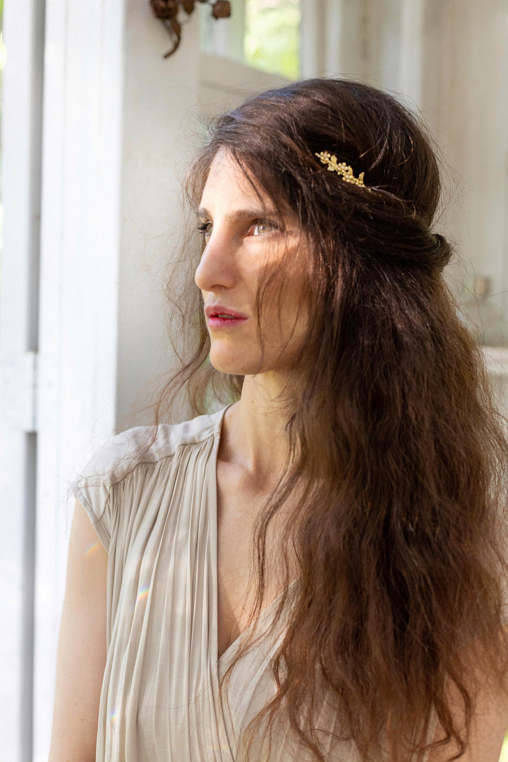 Forget-Me-Not Goddess Crown