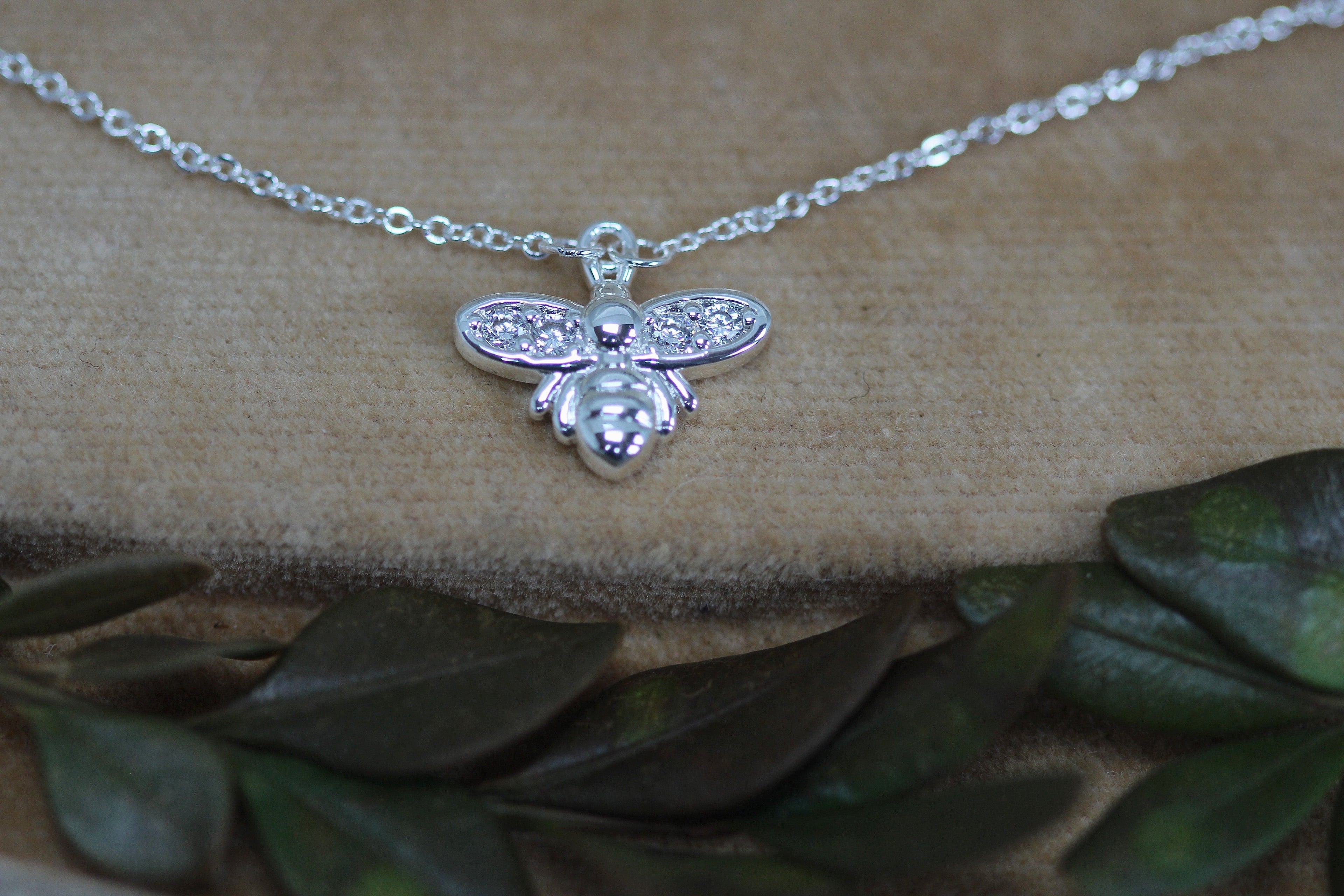 Queen Bee Crystals Necklace