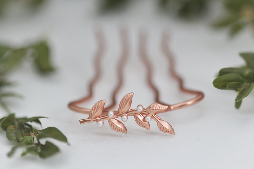 Mini Twigs & Pearls Hair Prong