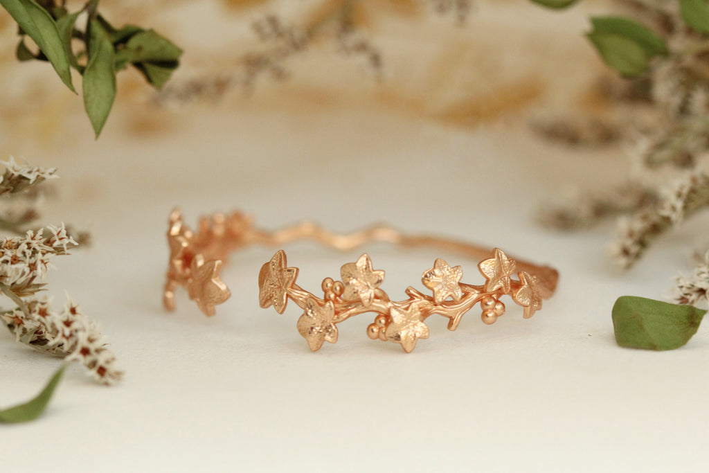 Wild Ivy Leaves Bracelet