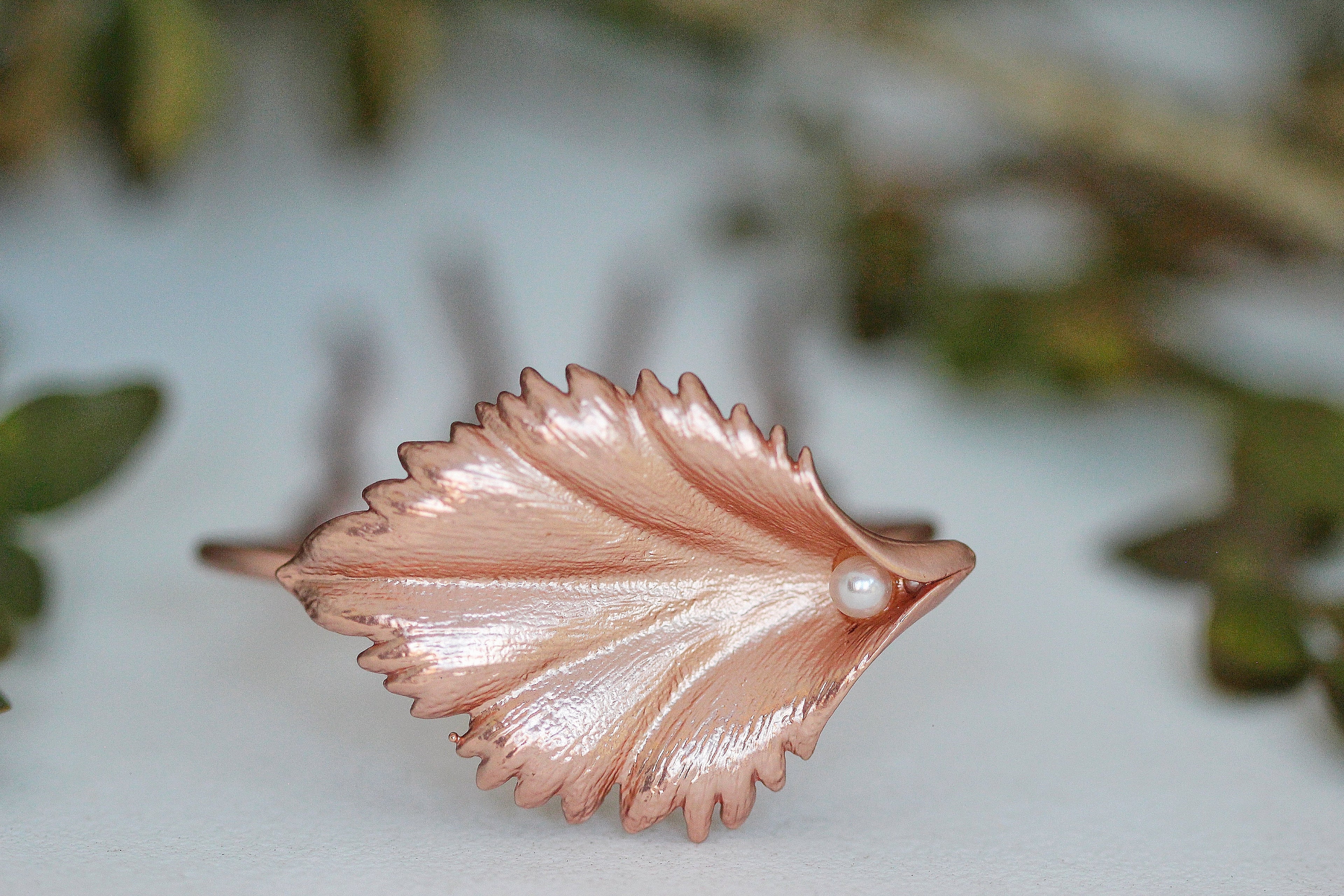 Rose Shrub Leaf Hair Prong