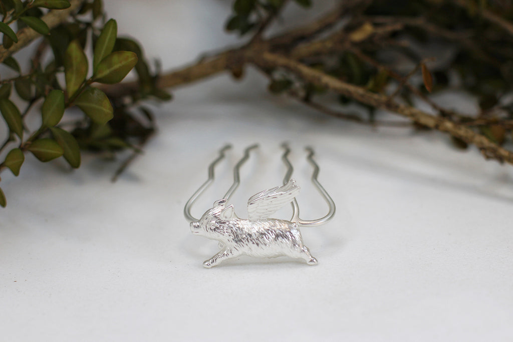 Flying Pig Hair Prong