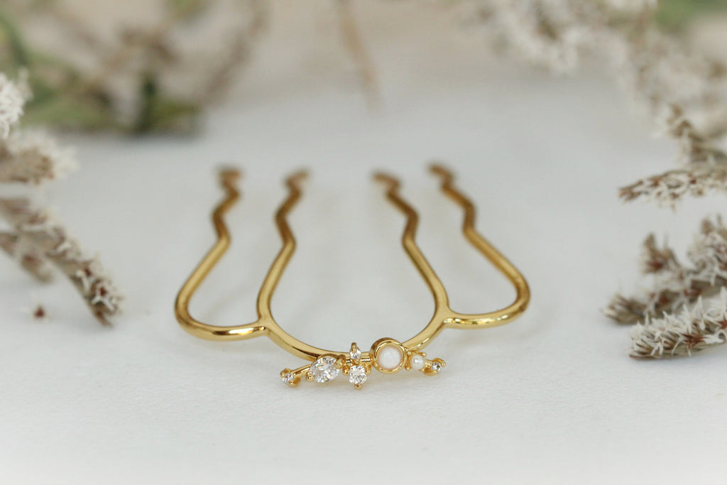 Opal Magic Hair Pin