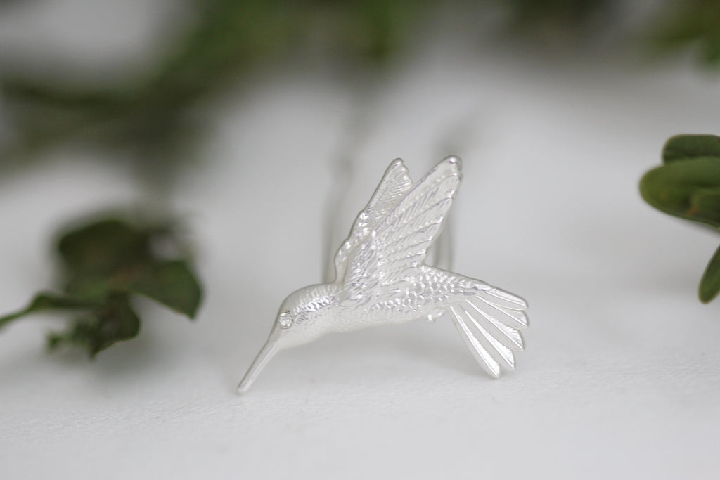 Baby Hummingbird Hair Pin