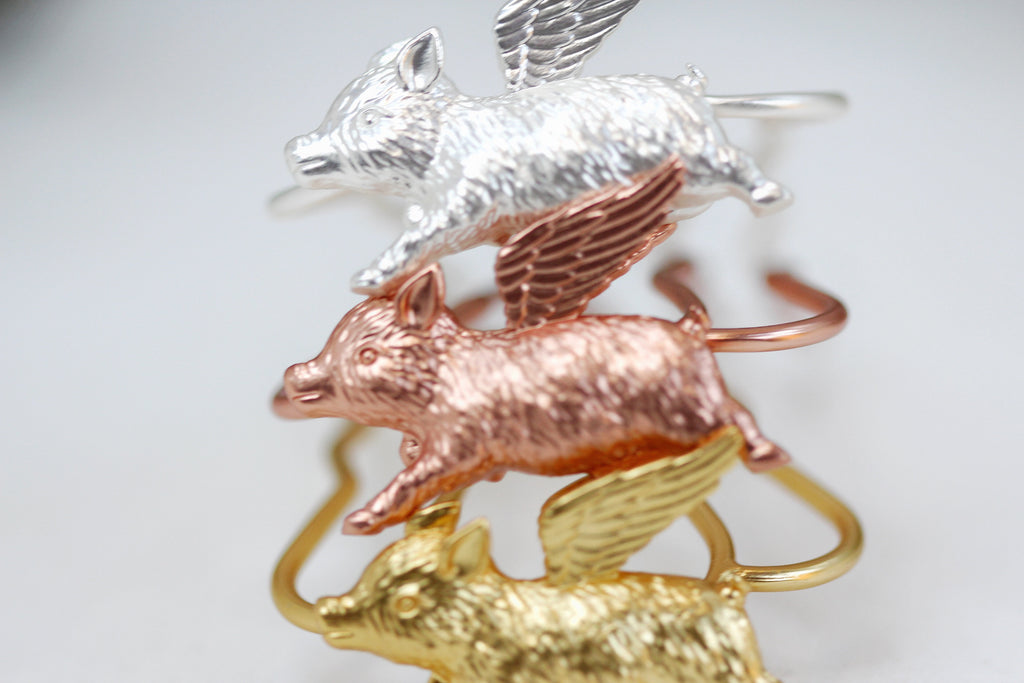 Flying Pig Hair Prong