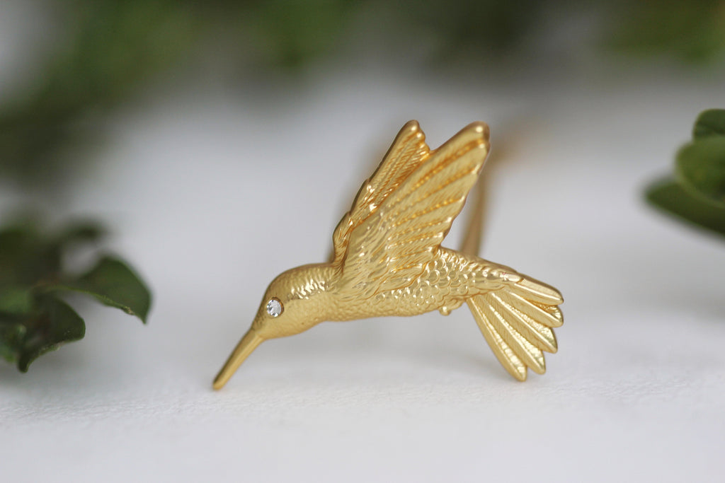 Baby Hummingbird Hair Pin