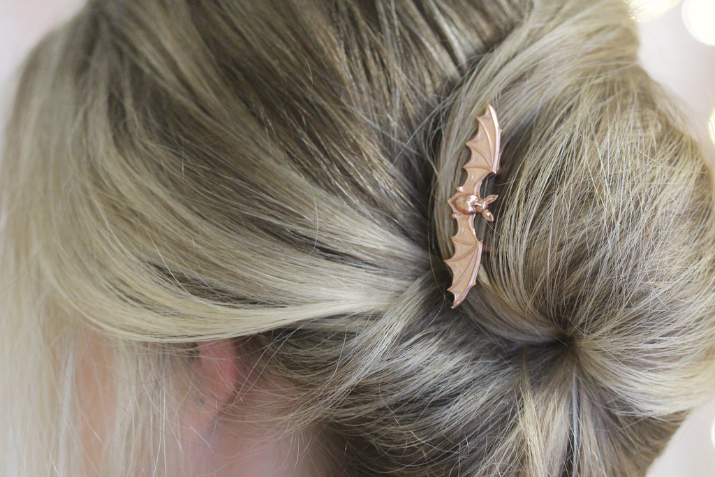 Bat Hair Pin