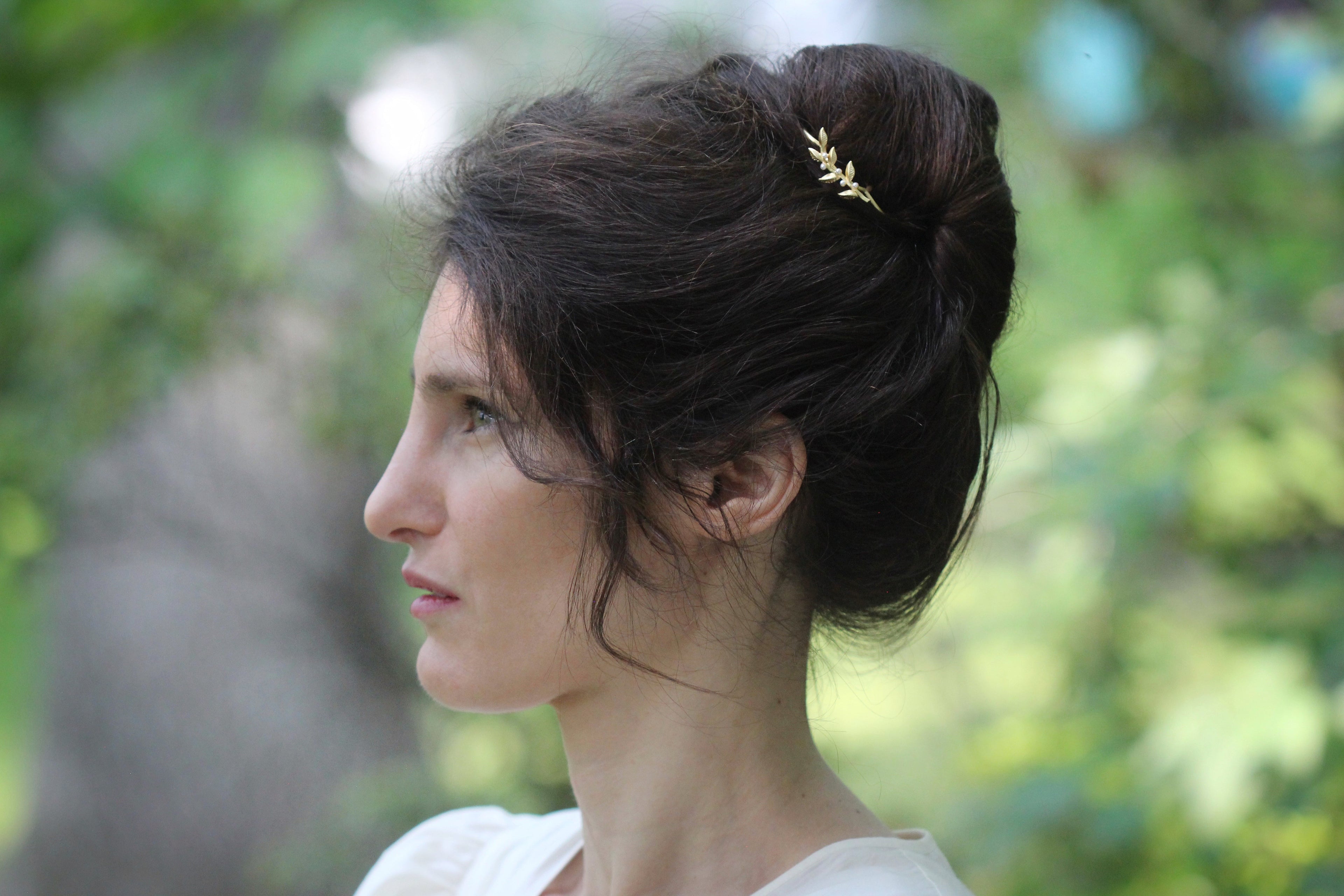 Mini Twigs & Pearls Hair Prong