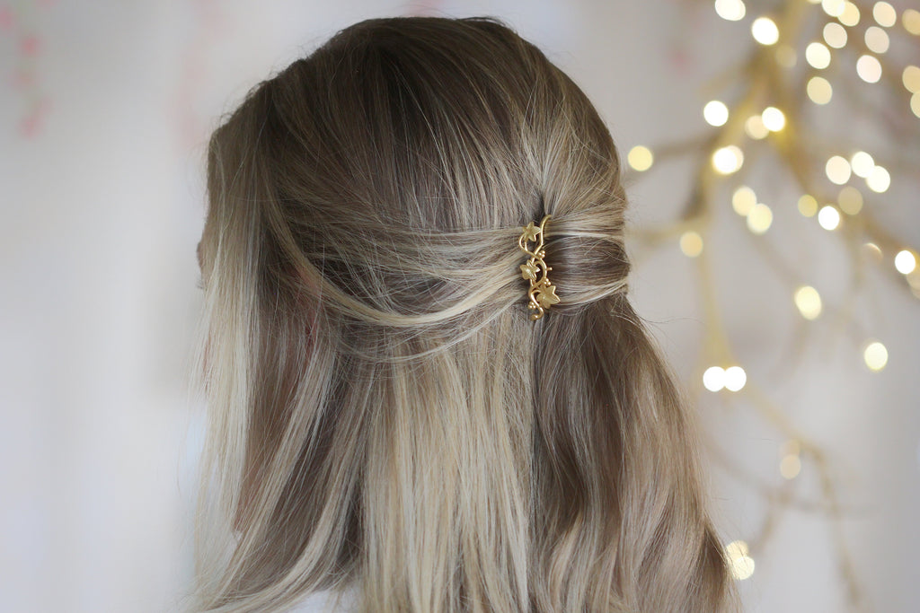 Ivy Leaves Hair Prong