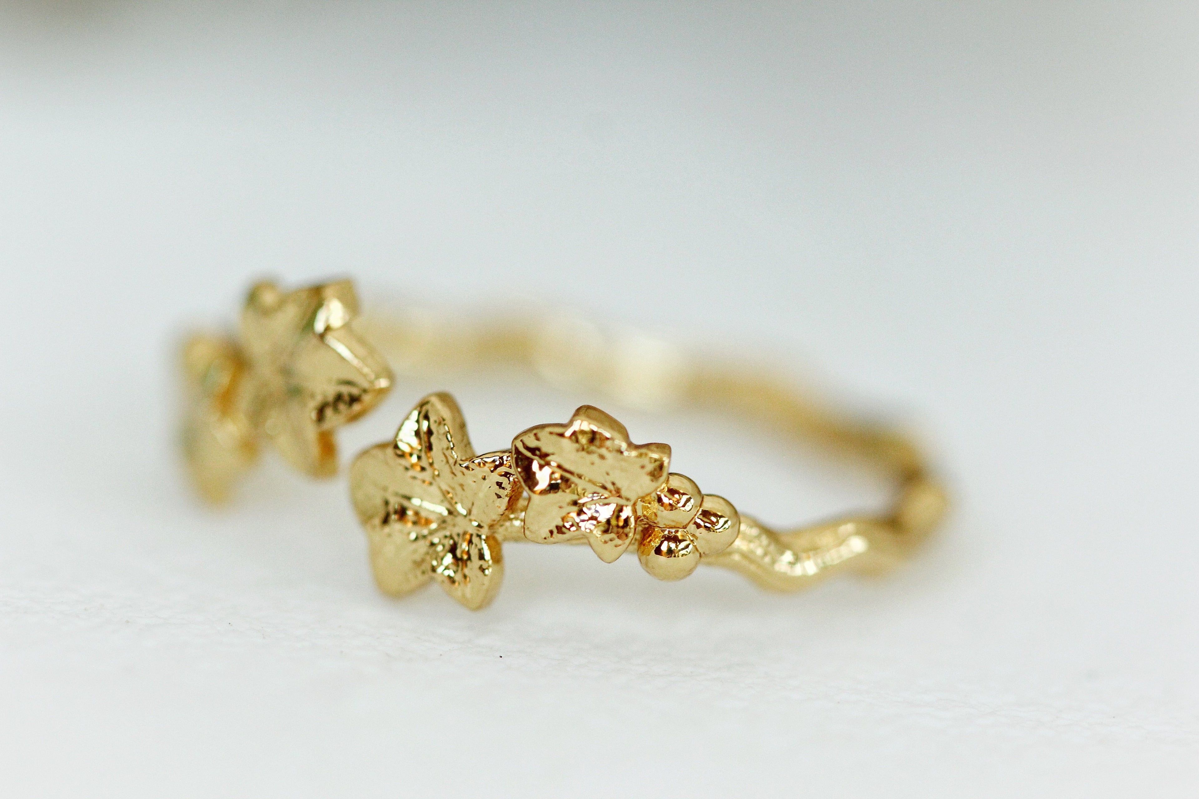 Ivy Leaves Ring