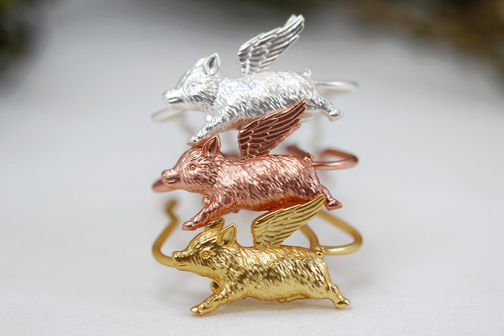 Flying Pig Hair Prong