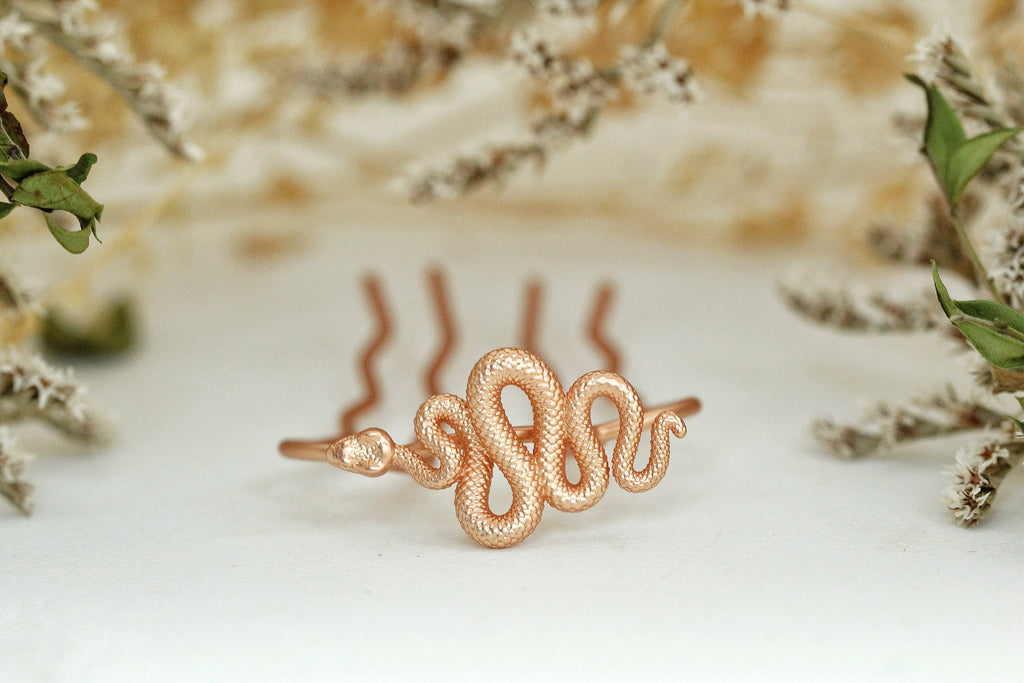 Swirly Snake Hair Prong