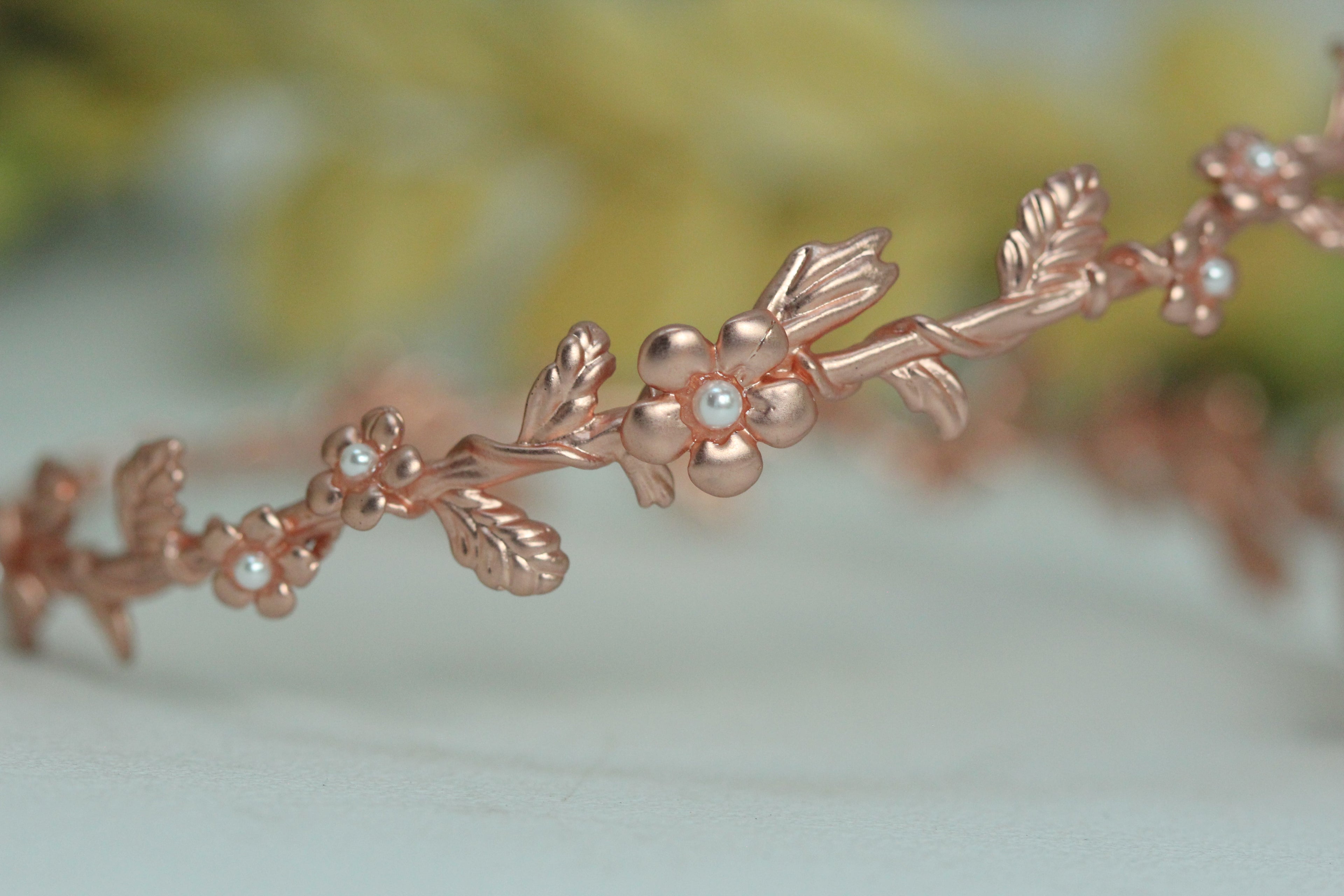 Forget-Me-Not Floral Armband