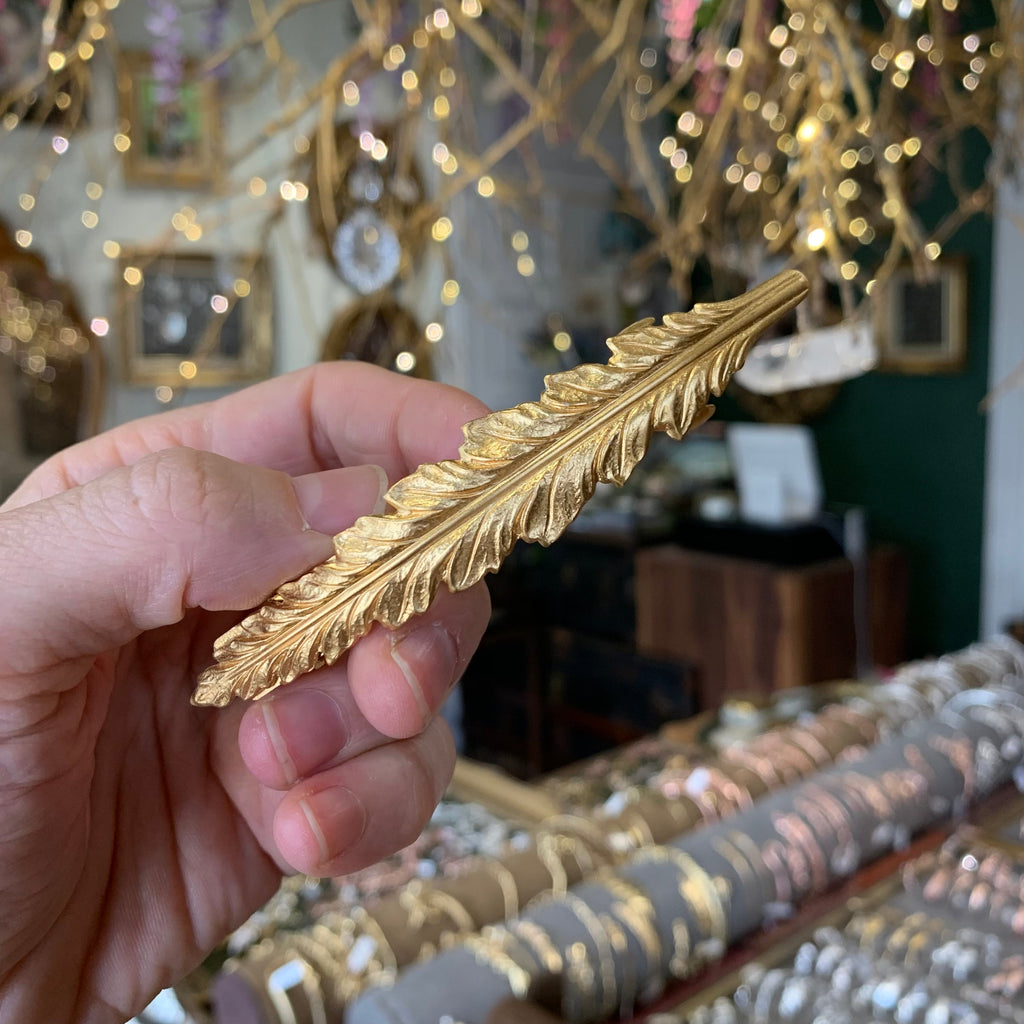 Discounted Version - Bohemian Feather Barrette