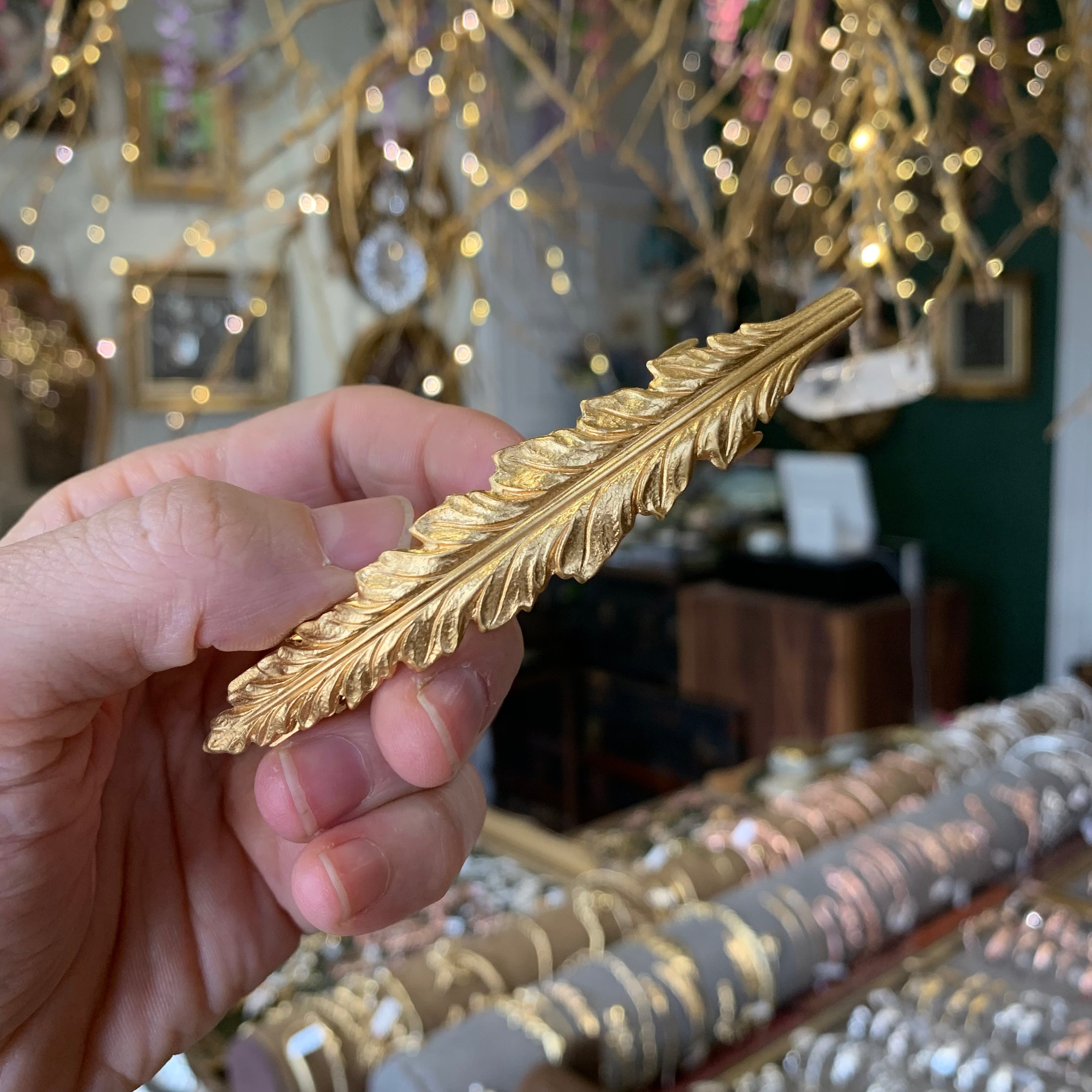 Discounted Version - Bohemian Feather Barrette