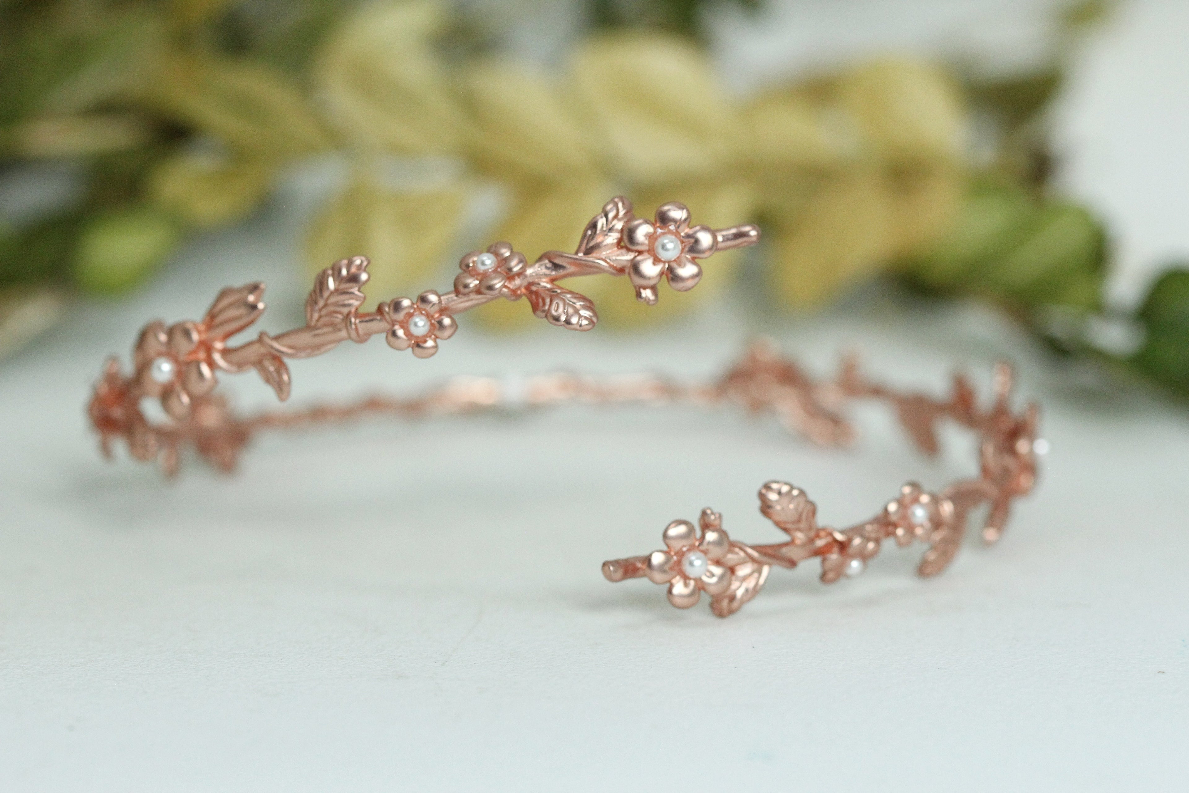 Forget-Me-Not Floral Armband