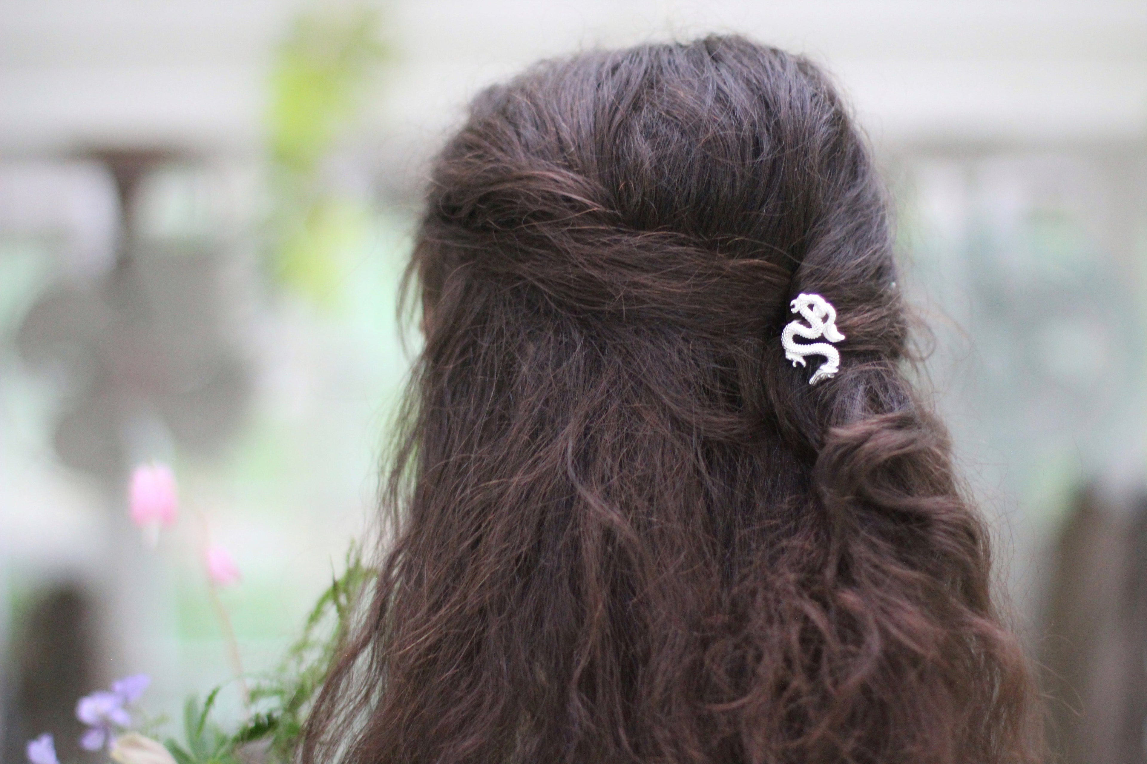 Swirly Baby Dragon Hair Prong