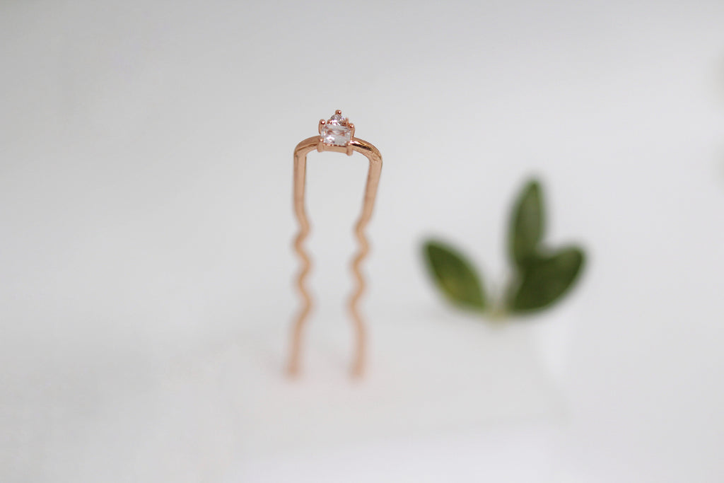 Tiny Crystals Hair Prong