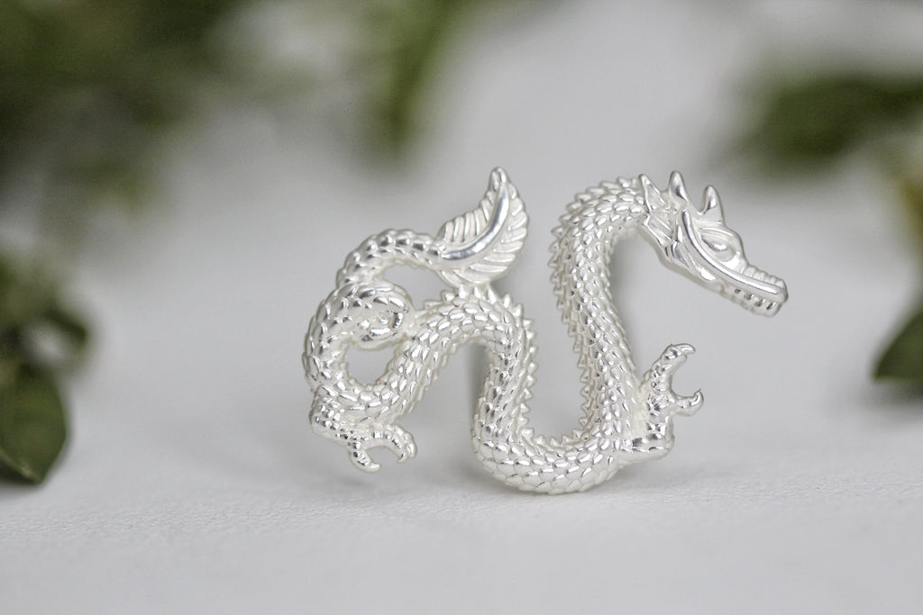 Swirly Baby Dragon Hair Prong