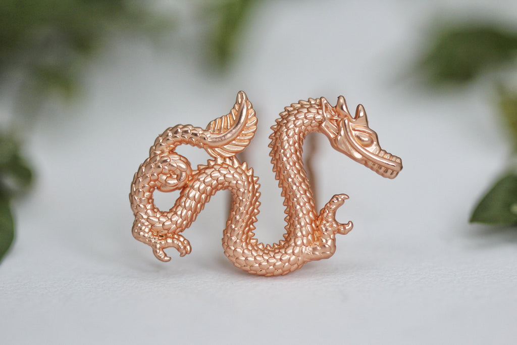 Swirly Baby Dragon Hair Prong