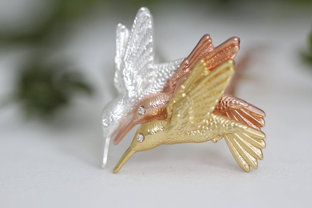 Baby Hummingbird Hair Pin