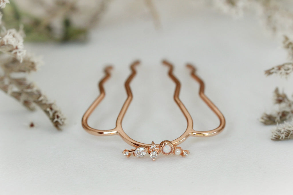Opal Magic Hair Pin