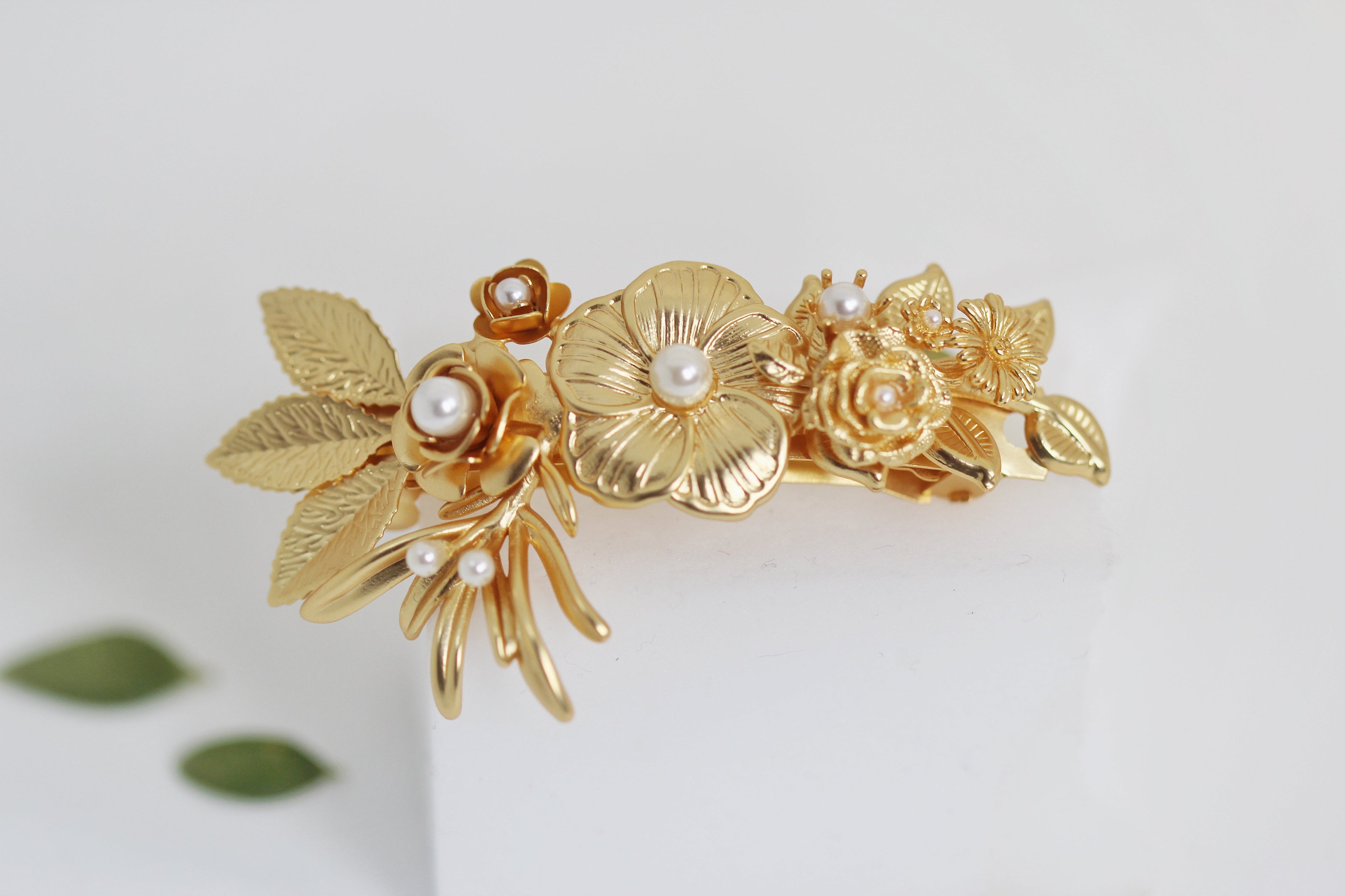 Field of Roses Barrette