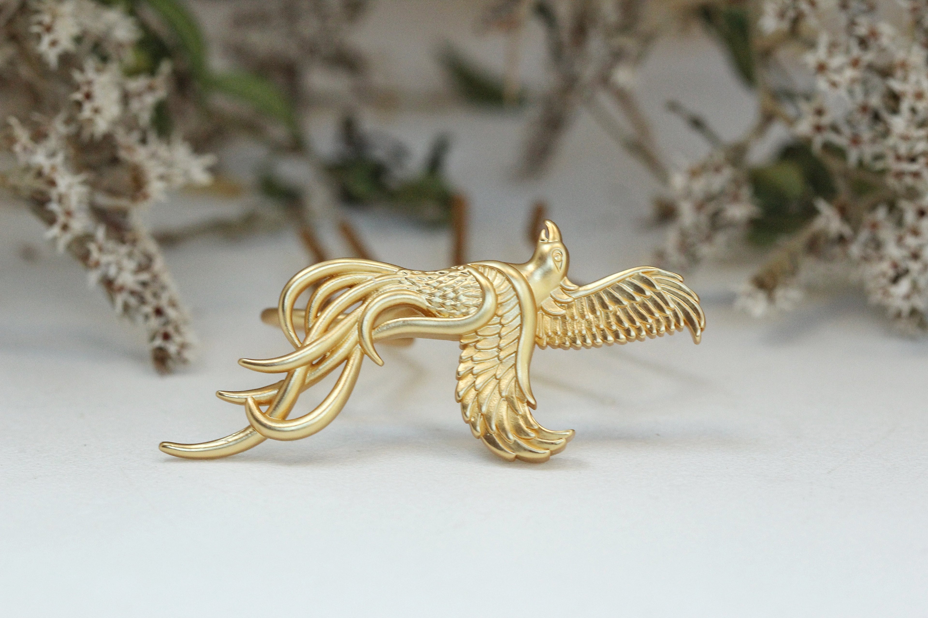 Phoenix Hair Pin