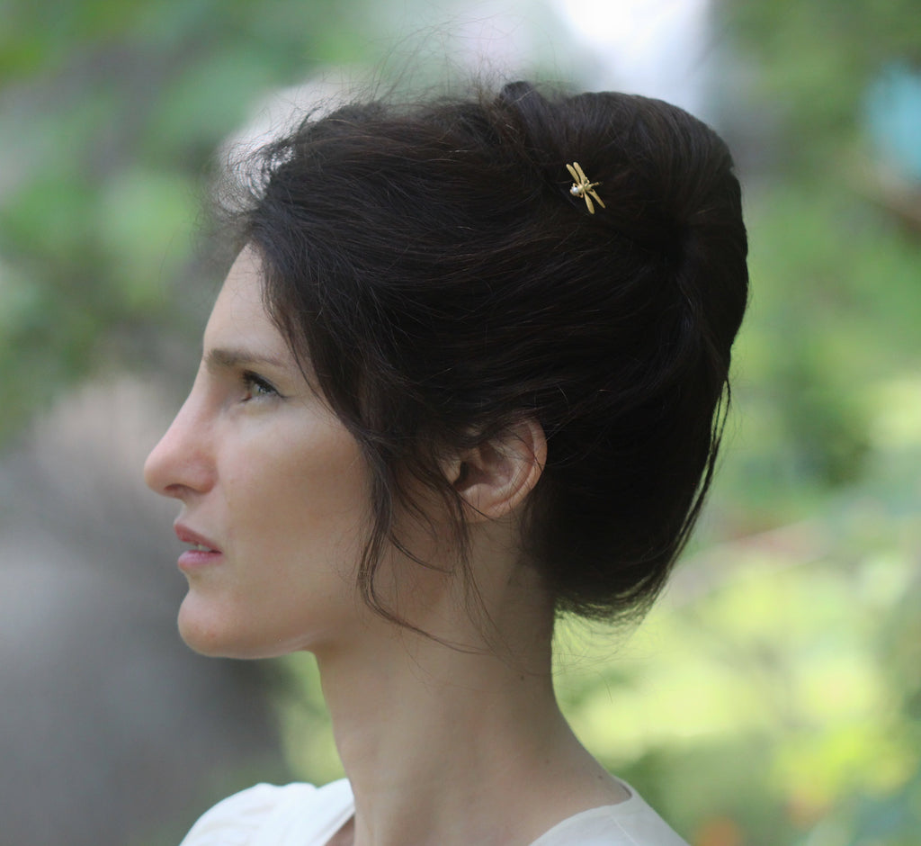 Baby Dragonfly Hair Prong
