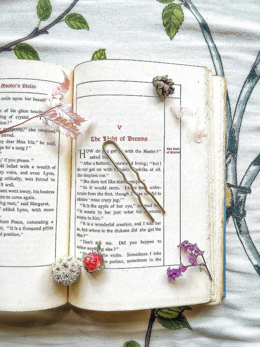 Small Plain Hair Prong / Pin