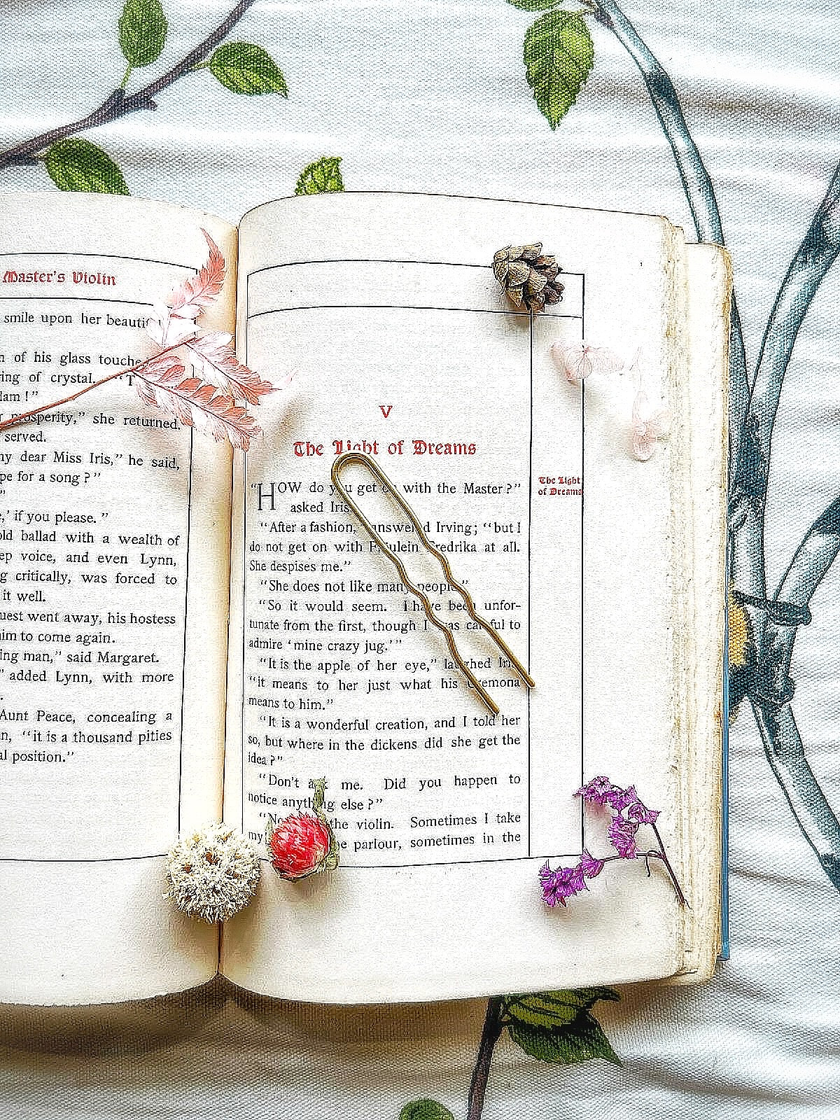 Small Plain Hair Prong / Pin