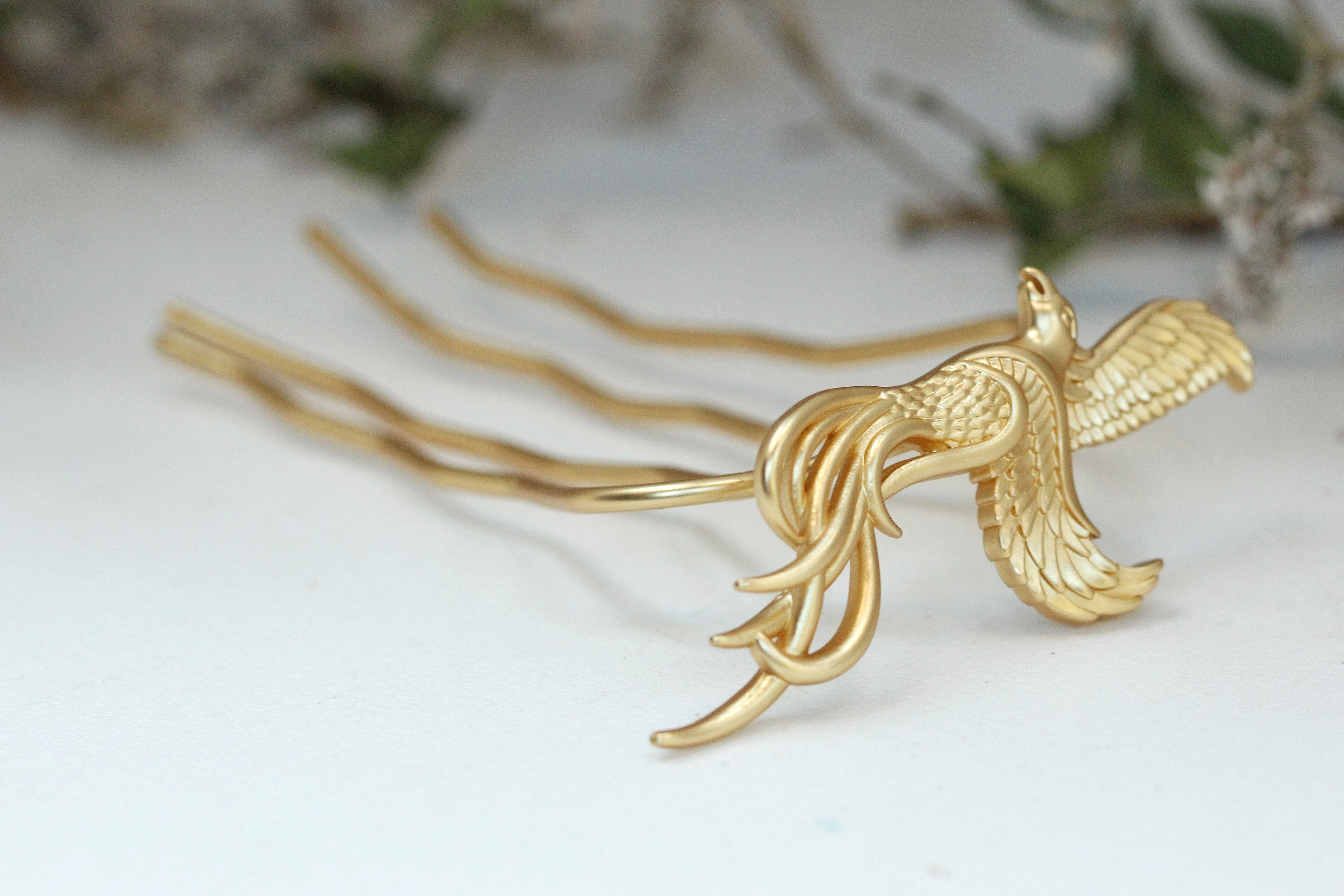 Phoenix Hair Pin