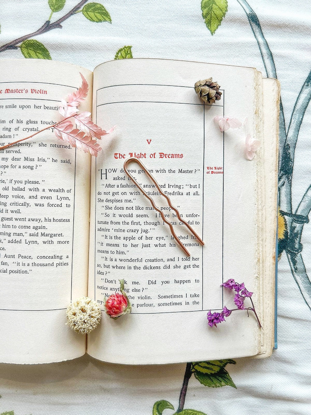 Small Plain Hair Prong / Pin