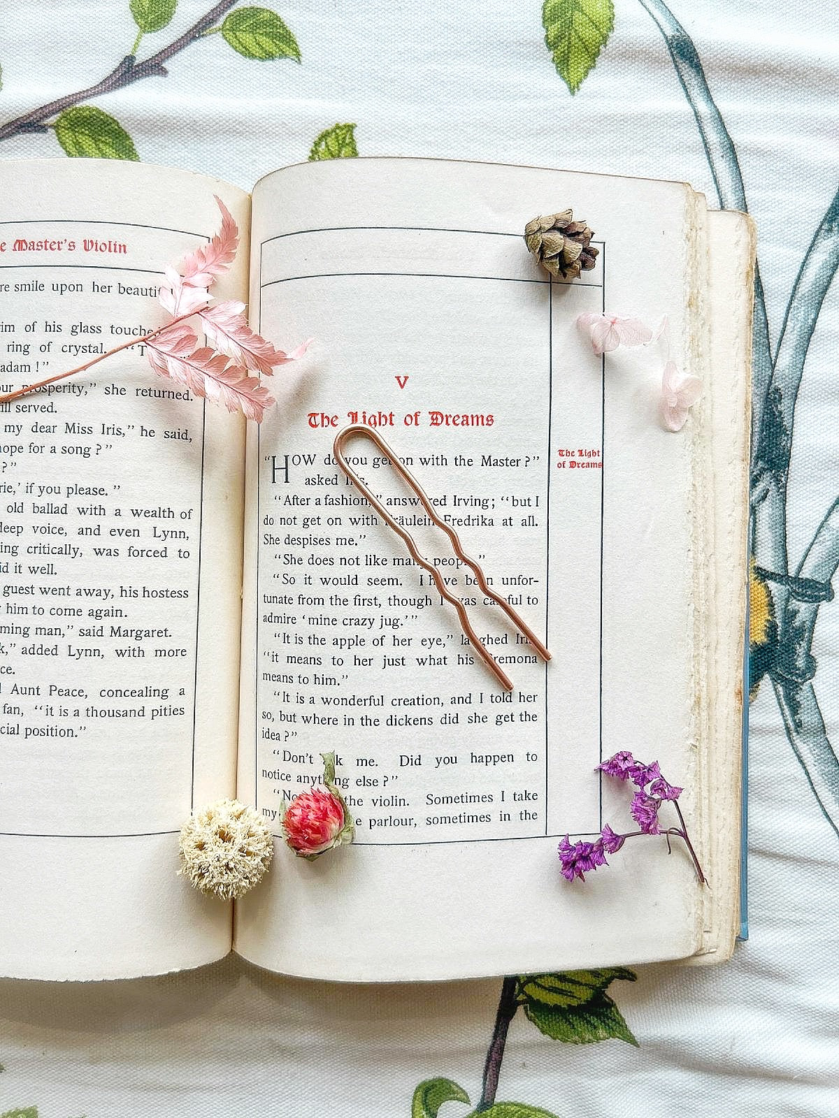 Small Plain Hair Prong / Pin