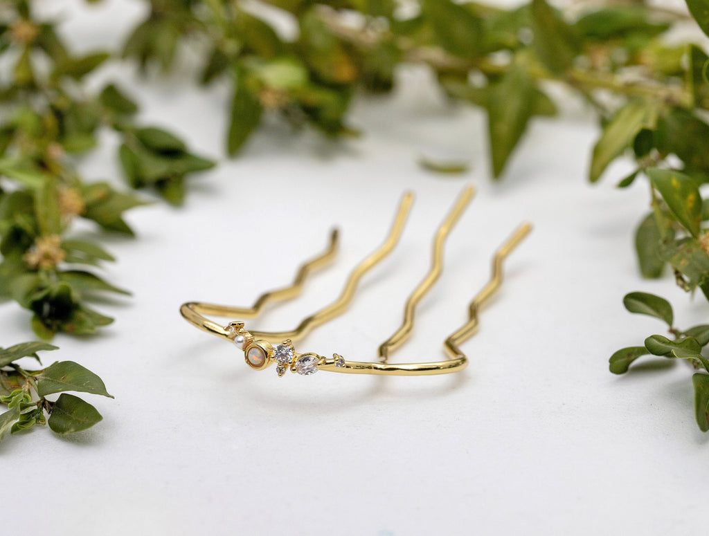 Opal Magic Hair Pin
