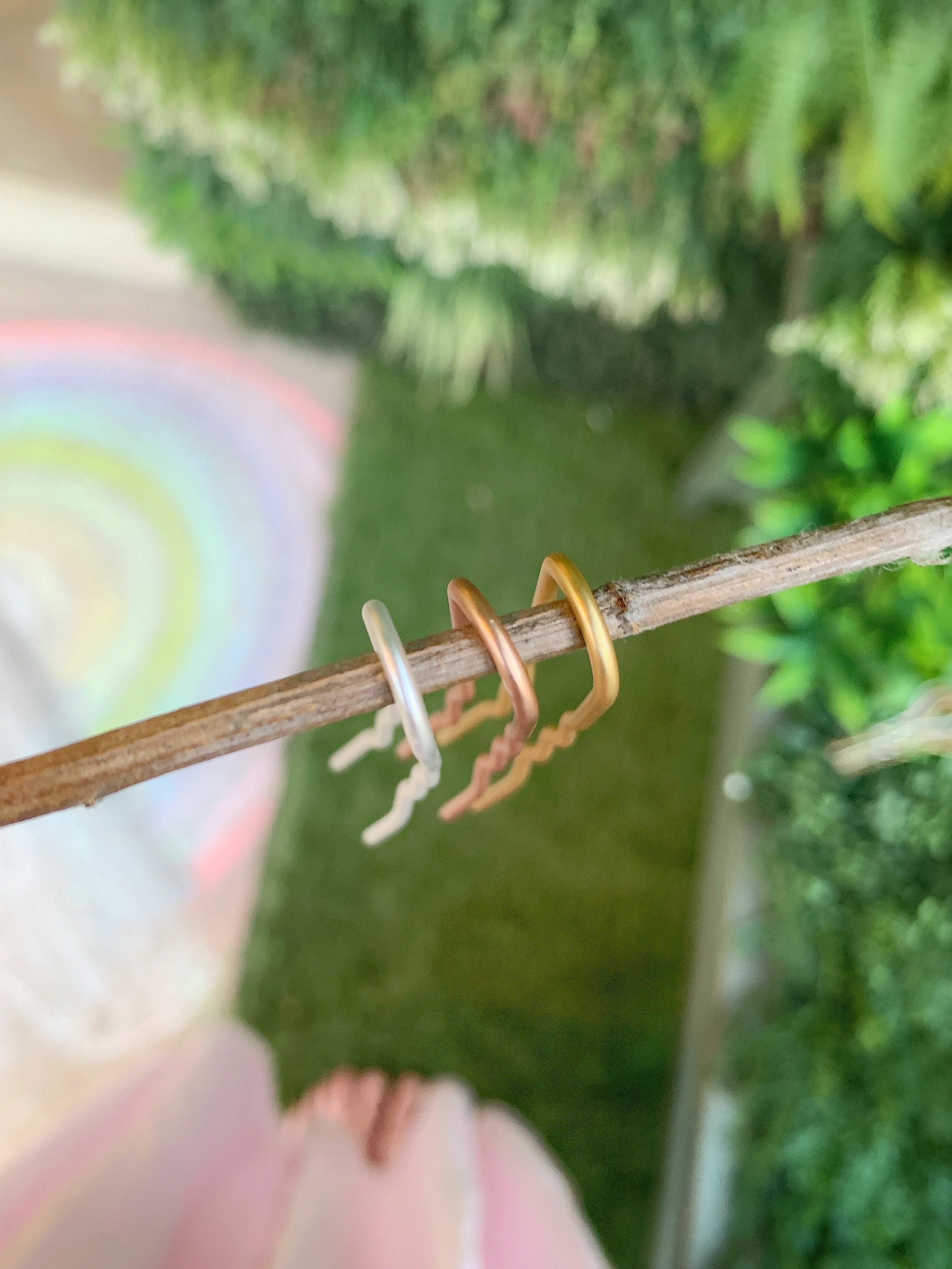 Small Plain Hair Prong / Pin