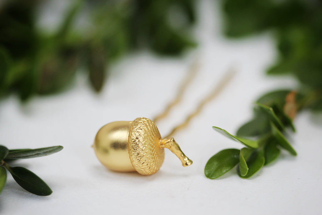 Baby Acorn Hair Prong