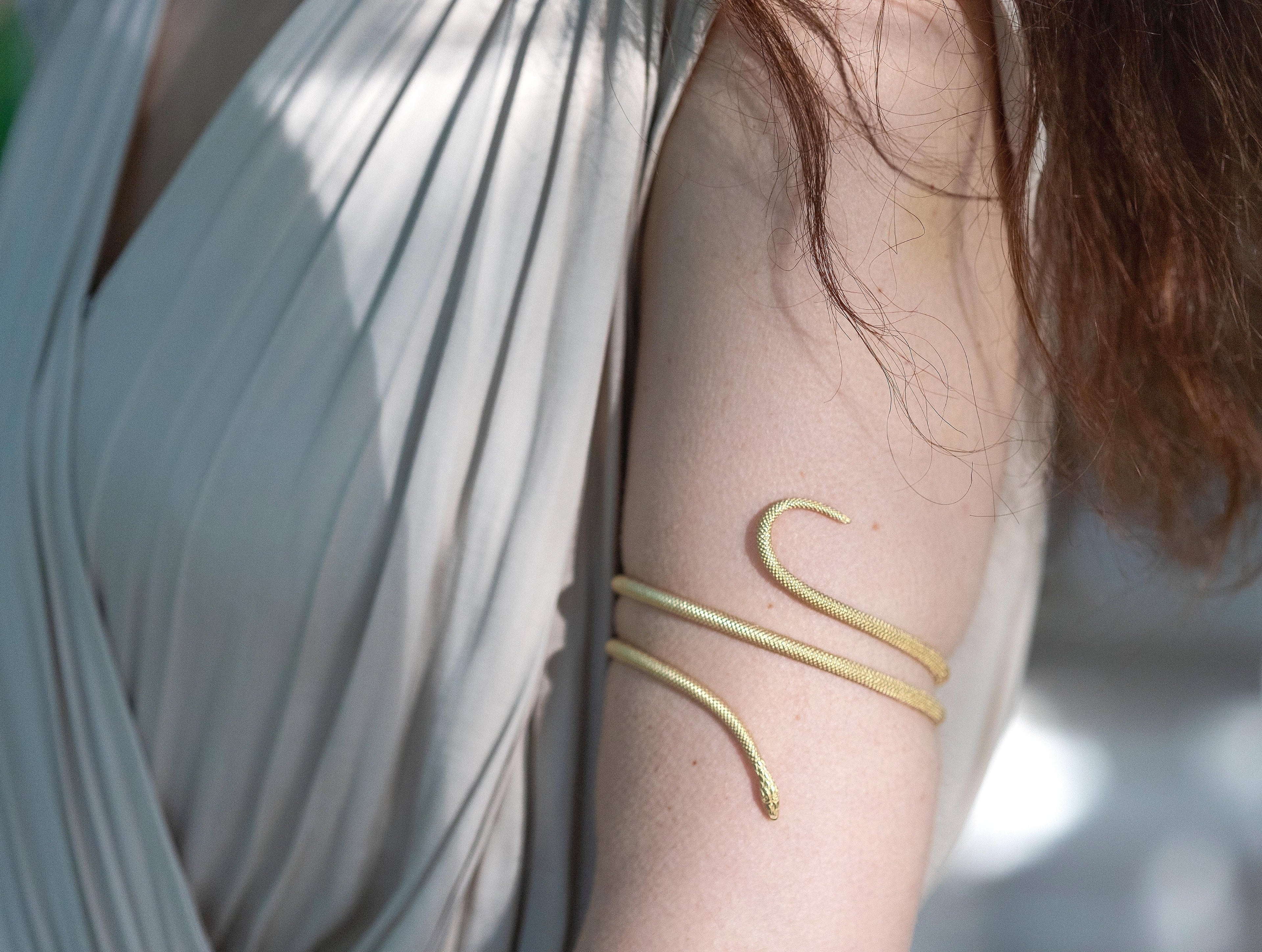 Swirly Snake Armband