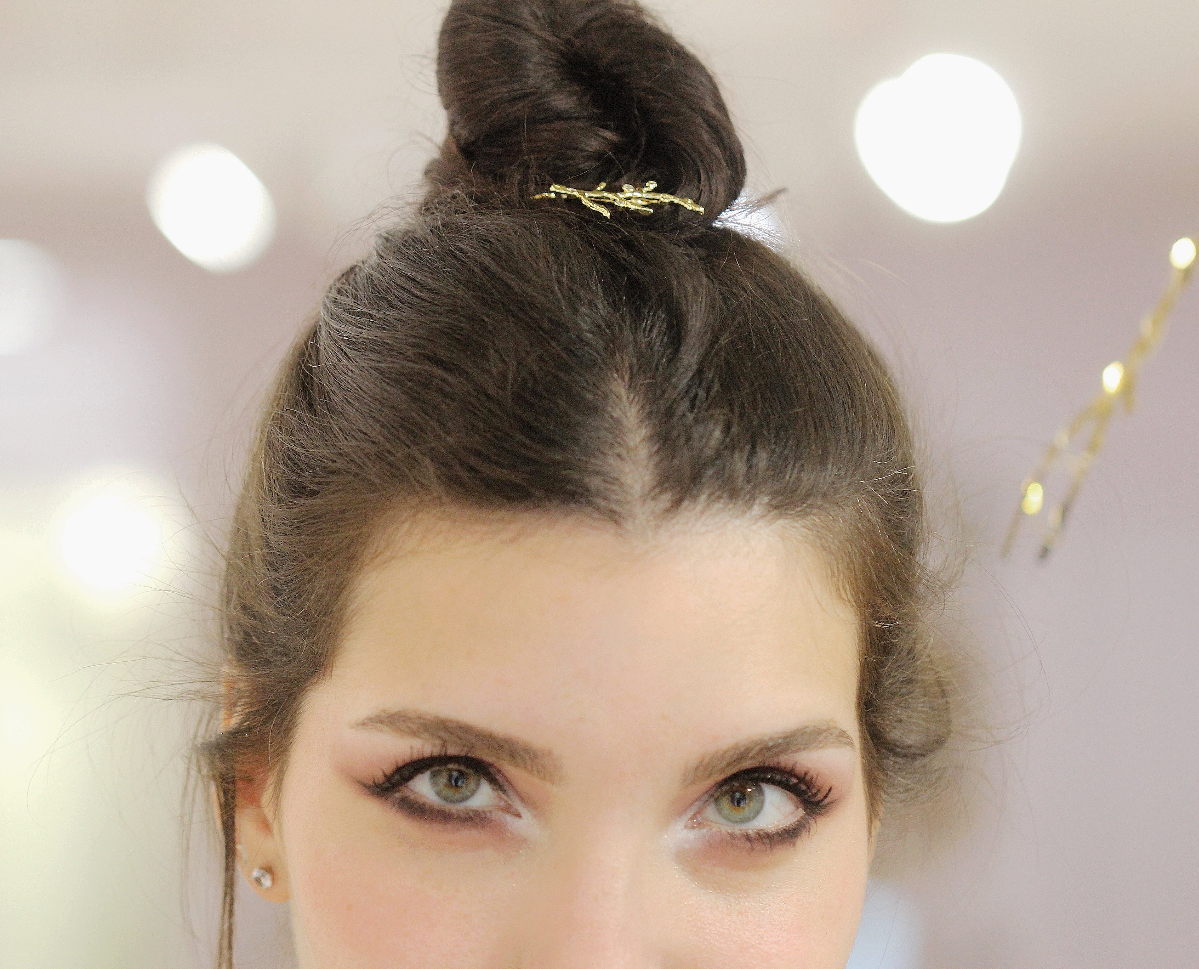 Crystals Coral Hair Prong