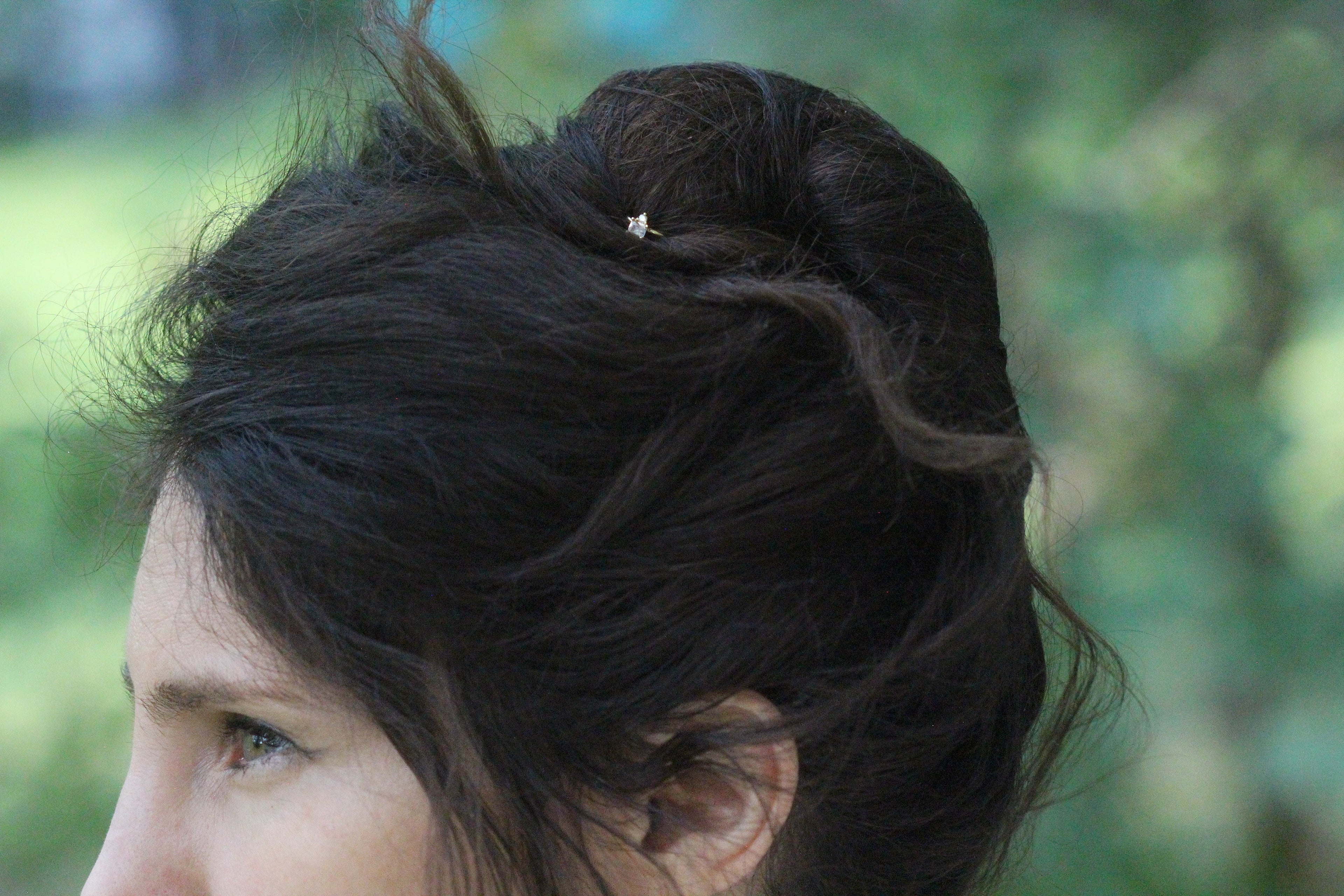 Tiny Crystals Hair Prong