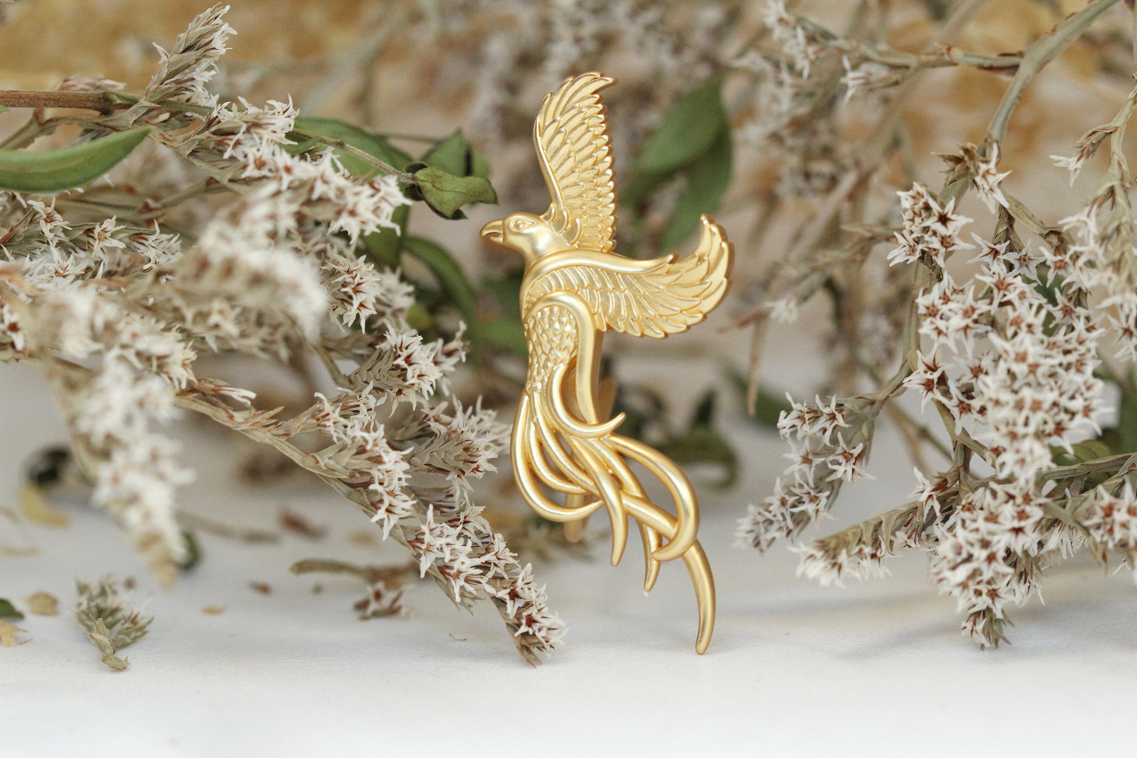 Phoenix Hair Pin