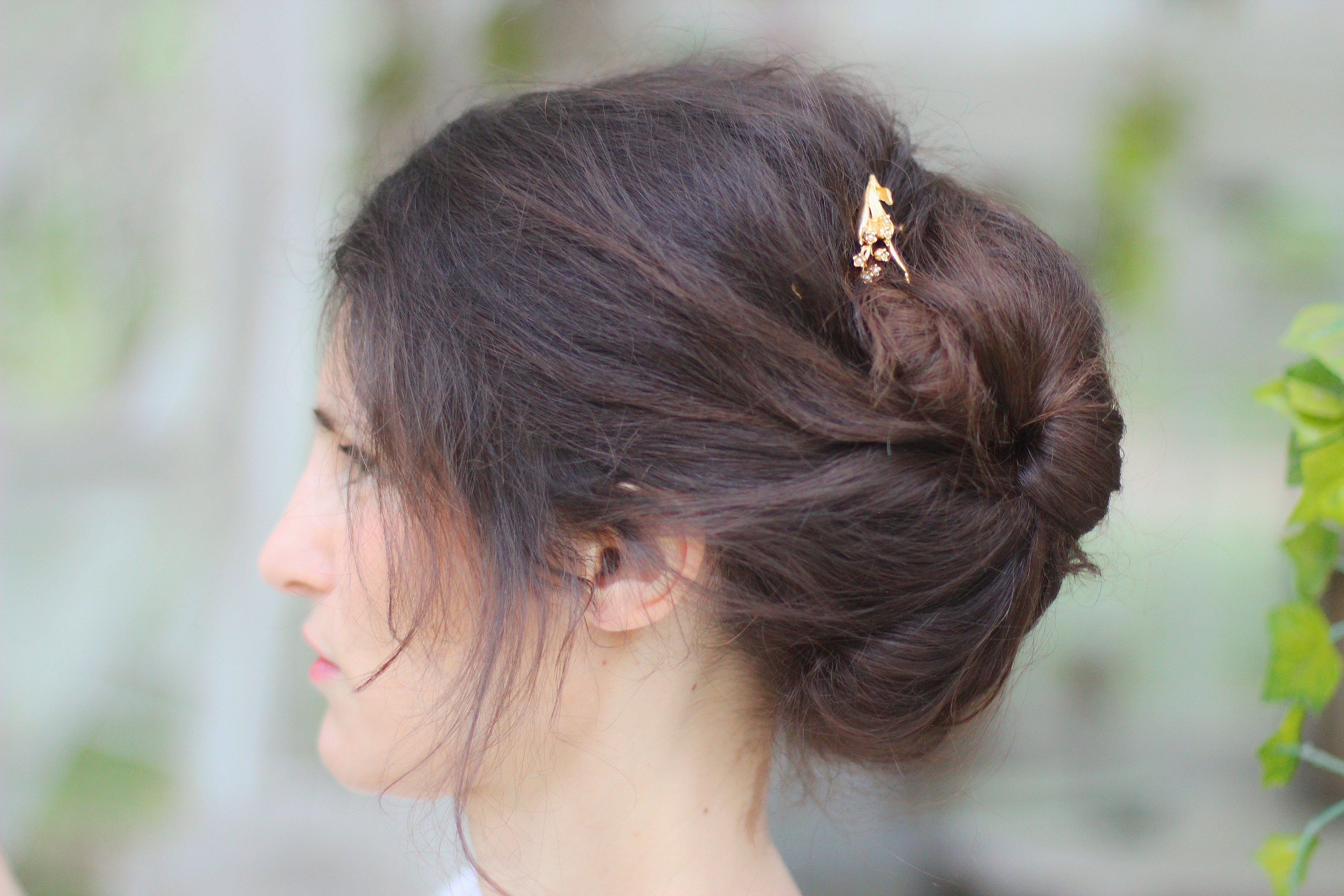 Blossoming Lily of the Valley Hair Prong