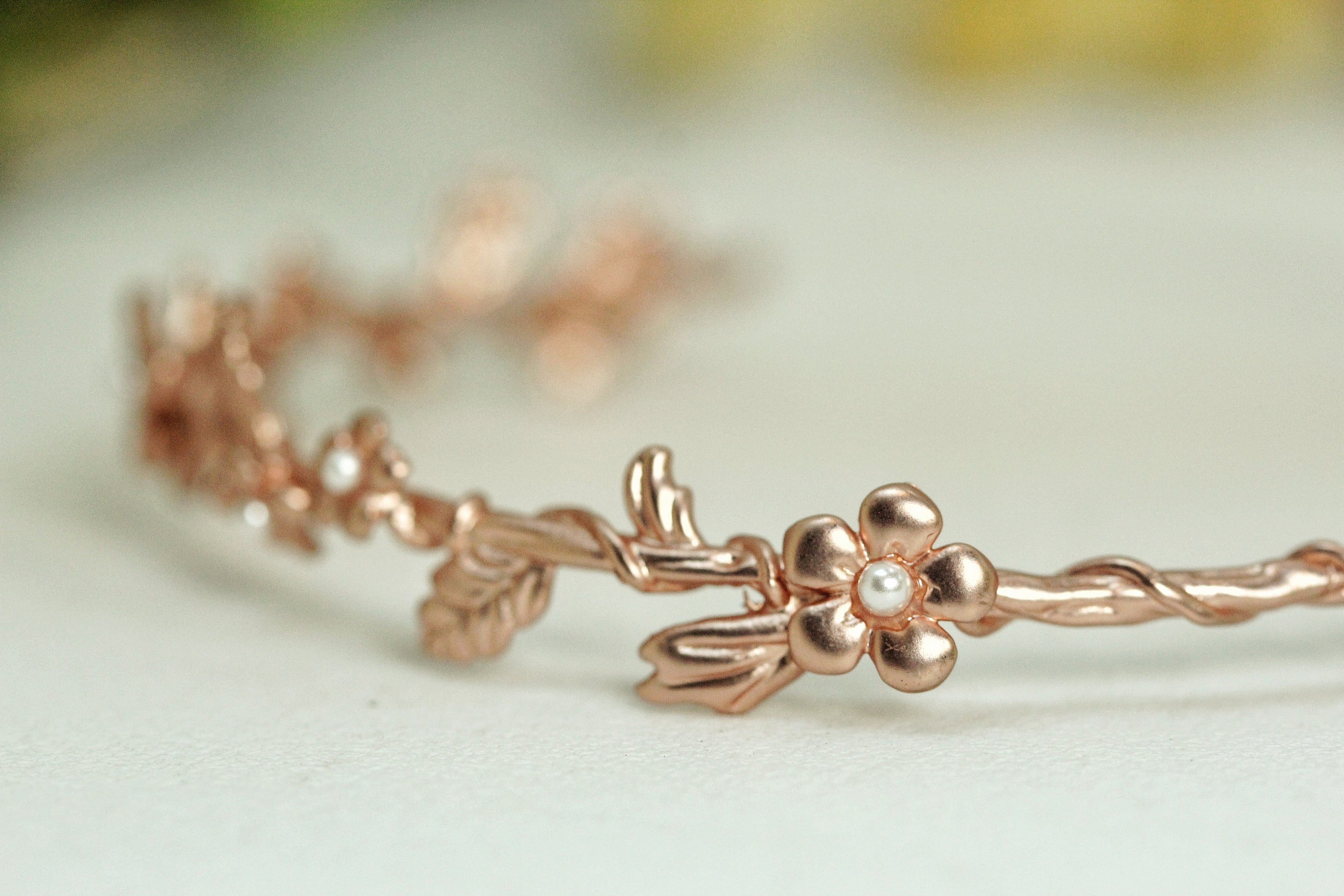 Forget-Me-Not Floral Armband