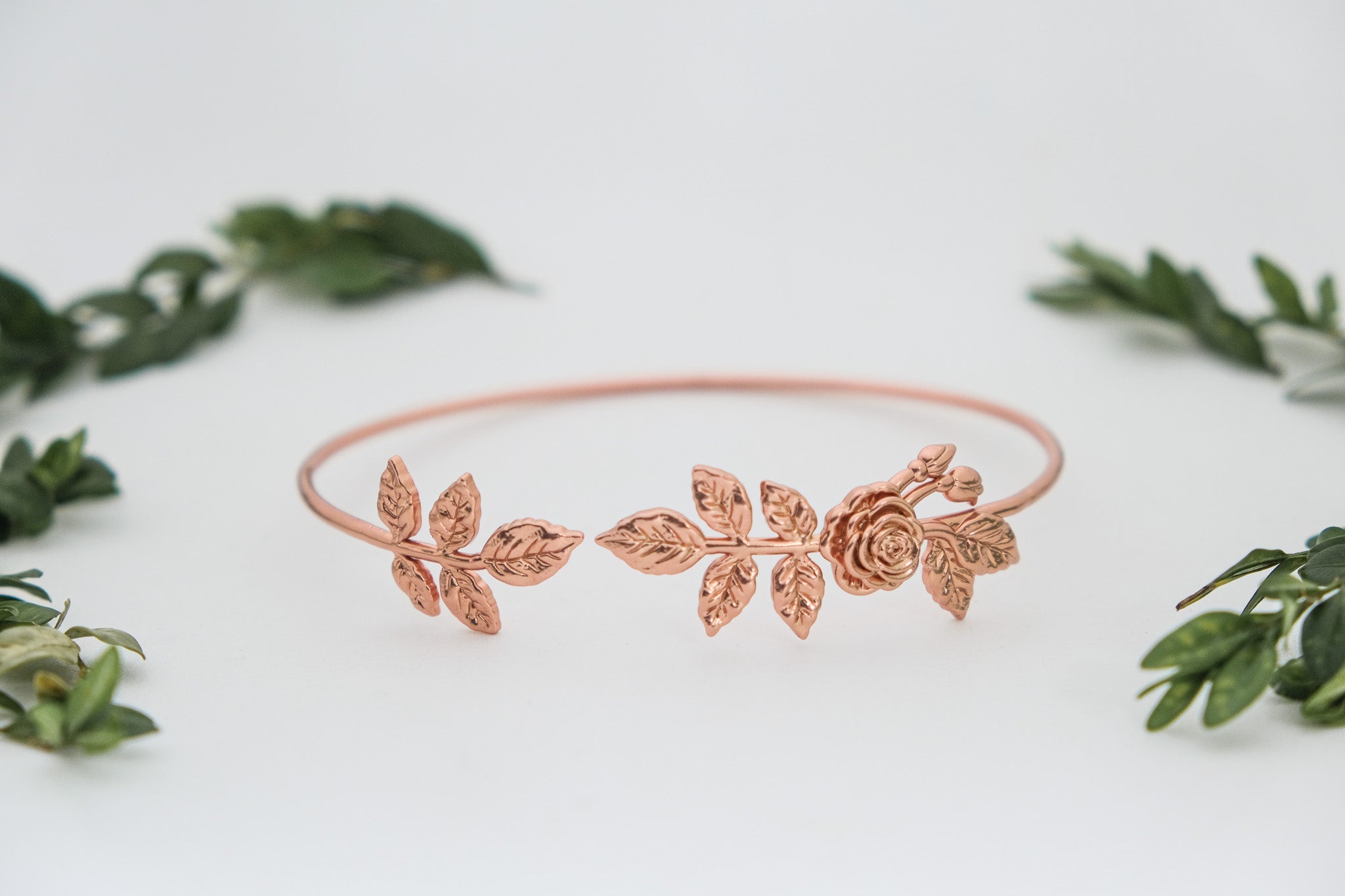 Asymmetric Rose Choker