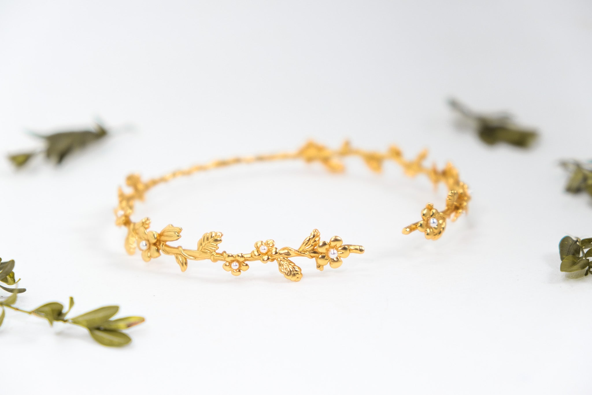 Forget-Me-Not Floral Choker