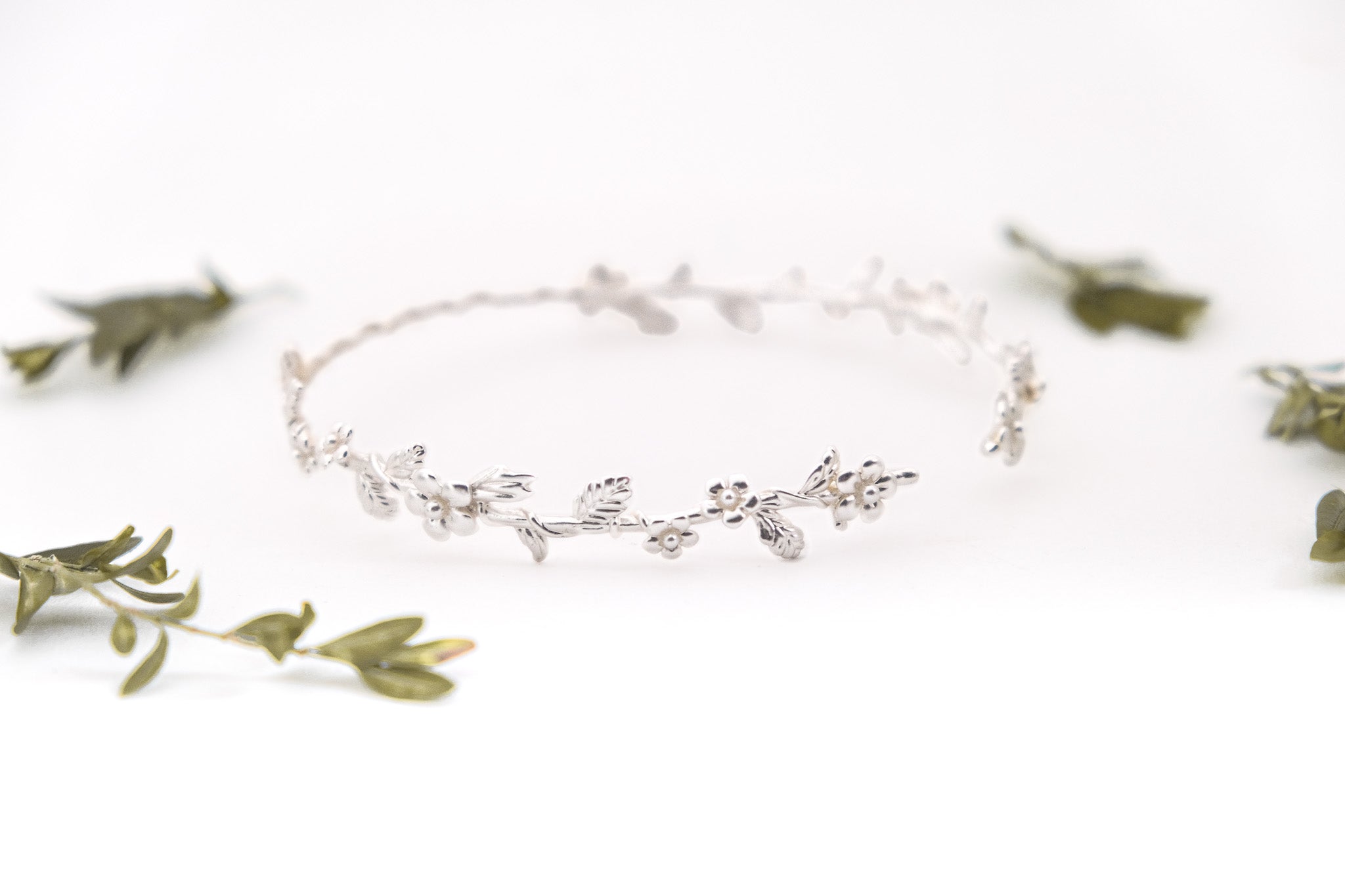 Forget-Me-Not Floral Choker