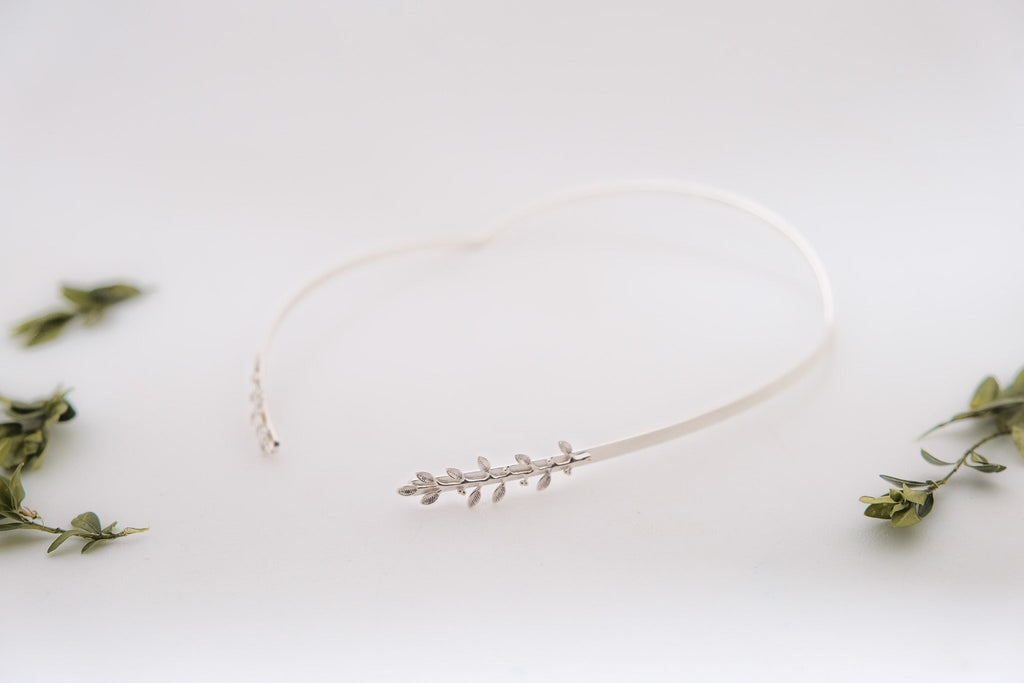 Small Olive Branch Goddess Crown