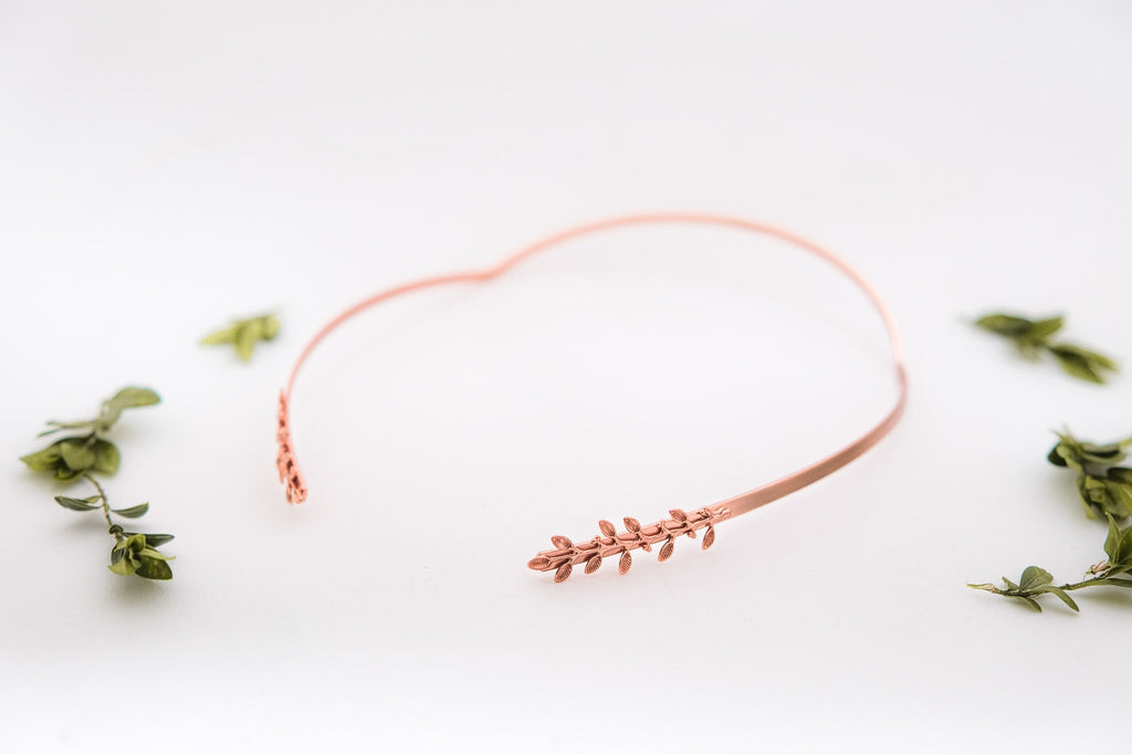 Small Olive Branch Goddess Crown