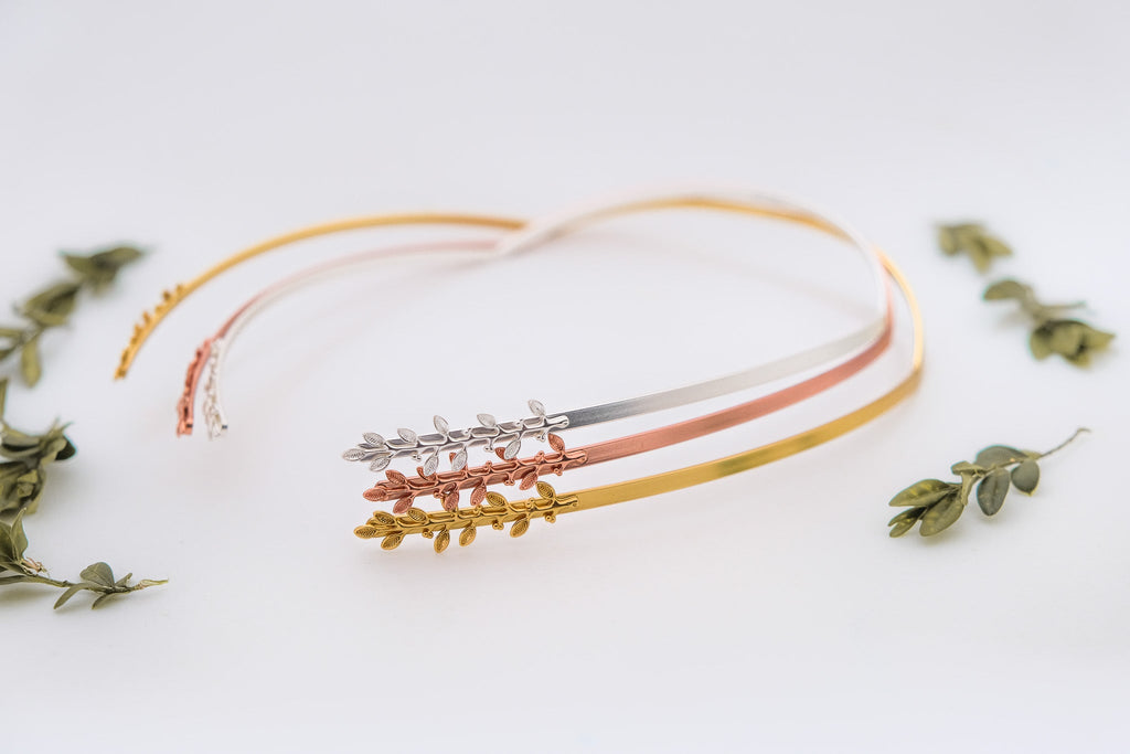 Small Olive Branch Goddess Crown