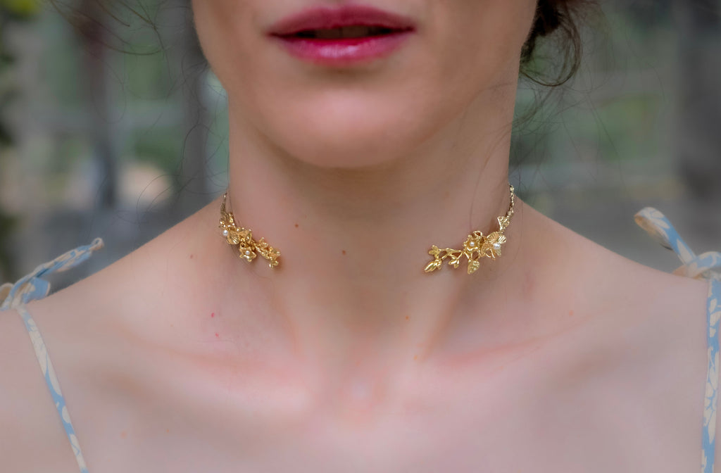 Fairy Magic Floral Choker